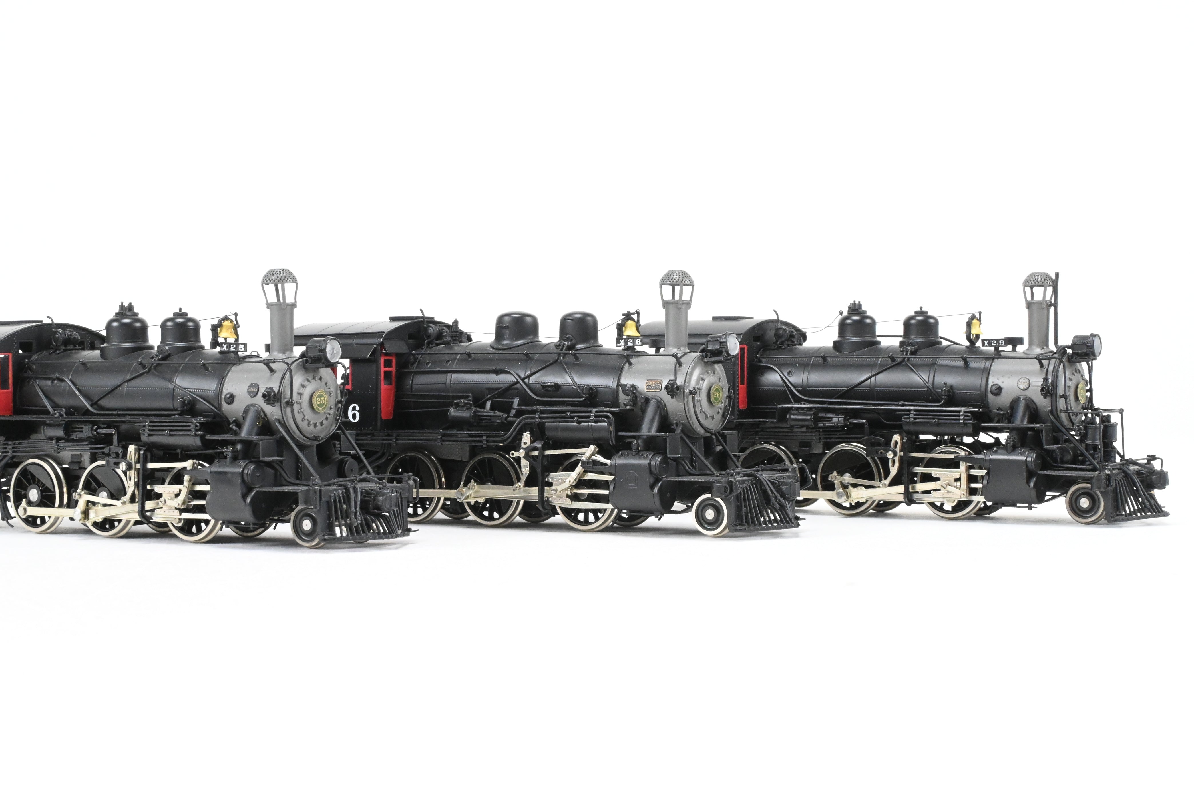 HO Brass 3-Locomotive Set from Beaver Creek - Heritage Line Serial #28