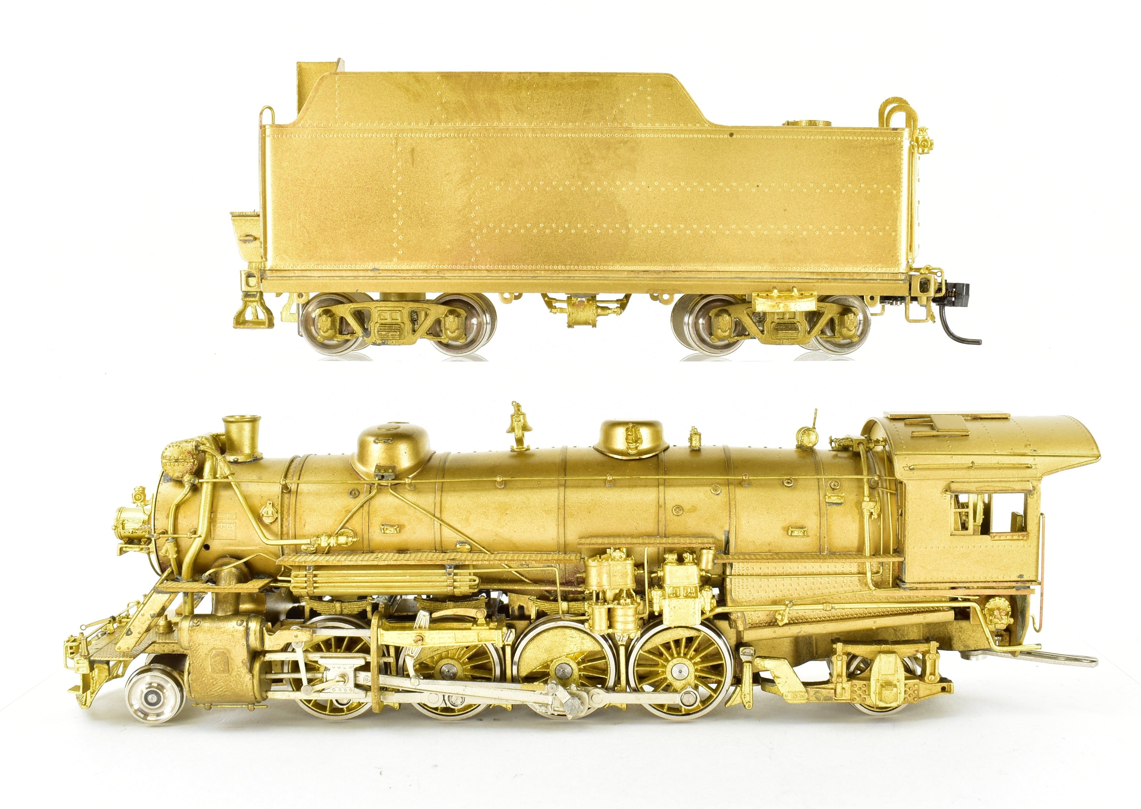 HO Scale Brass Key Imports Model Train - Detroit & Toledo Shore Line #22 2-8-2 USRA Light Mikado Locomotive