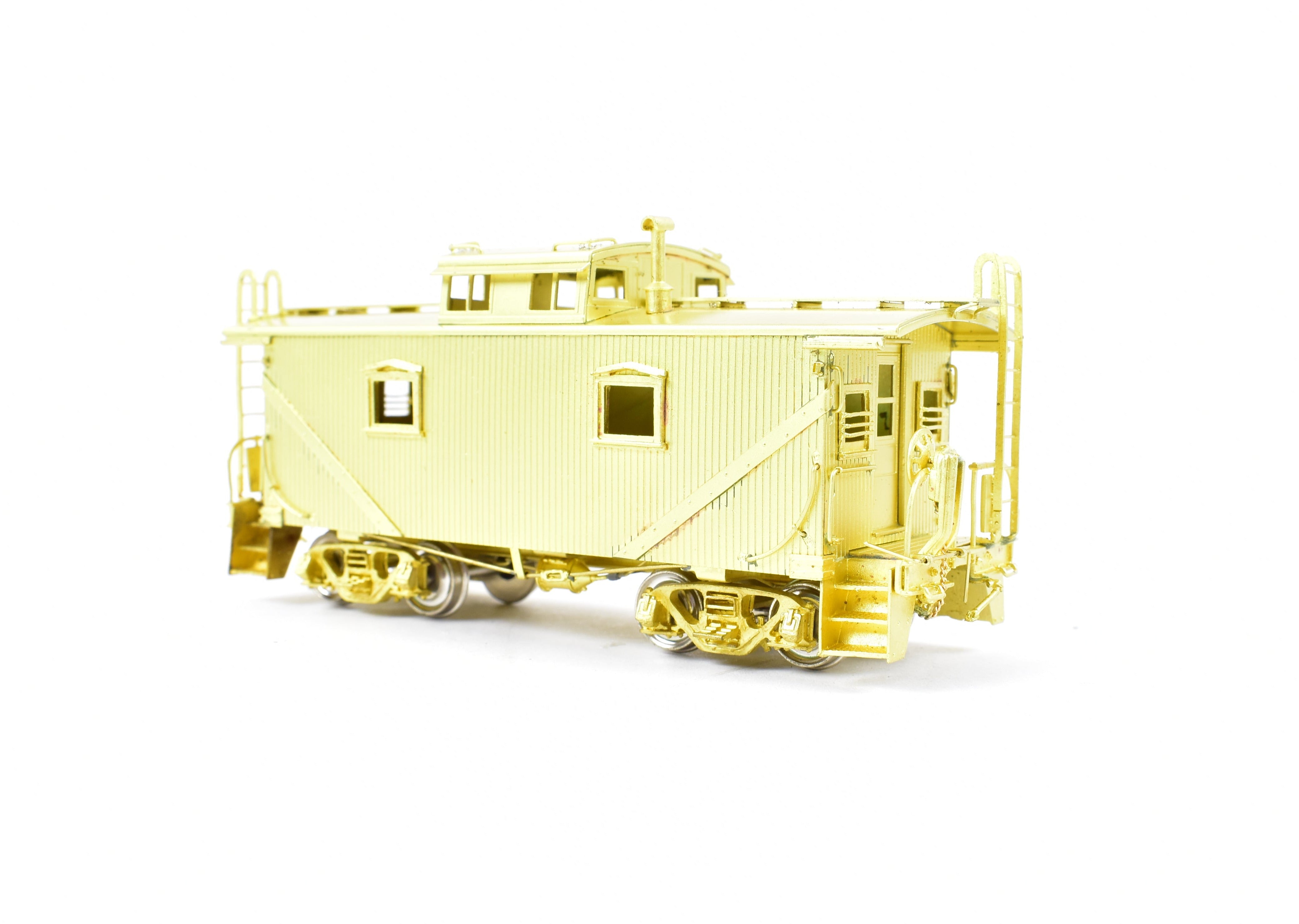 HO Brass OMI D&H Wood Sheath Caboose with Center Cupola by Overland Models