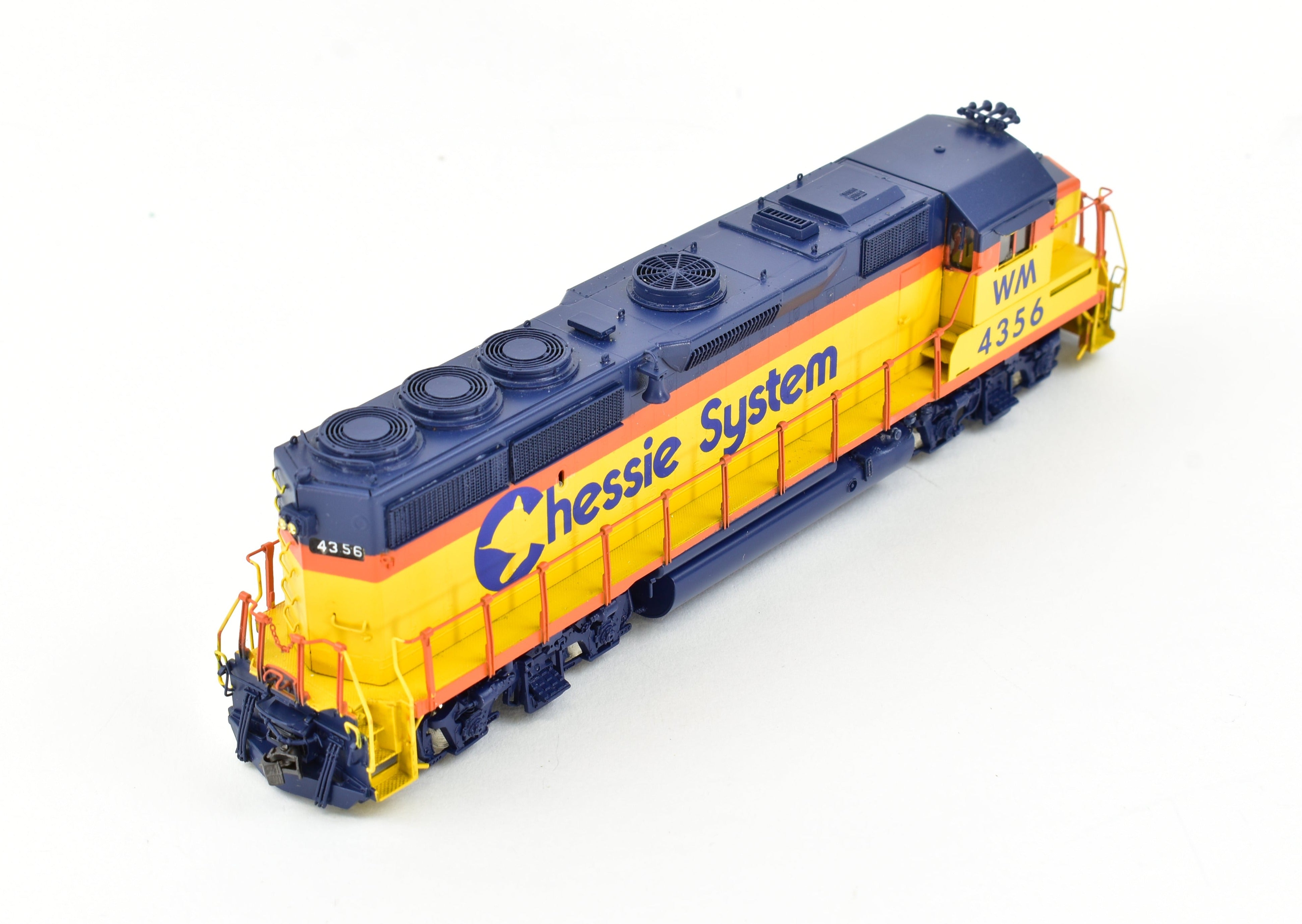 HO Scale Brass OMI Western Maryland Chessie System GP40-2 Factory Painted #4356