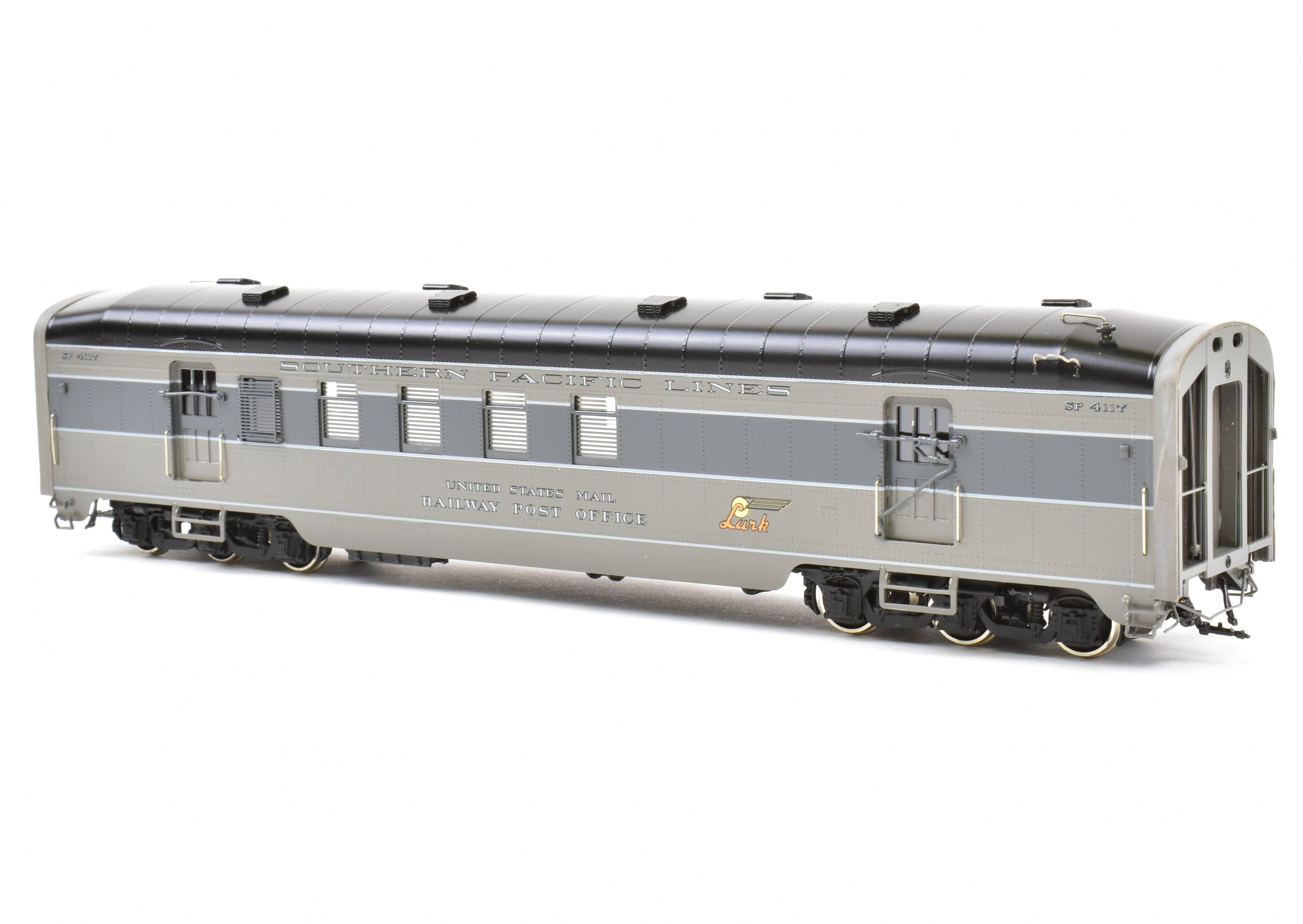 HO Scale Brass Model Train Set - Challenger Imports SP Southern Pacific 1941 Lark 9 - Car Collection Featuring Various Car Types