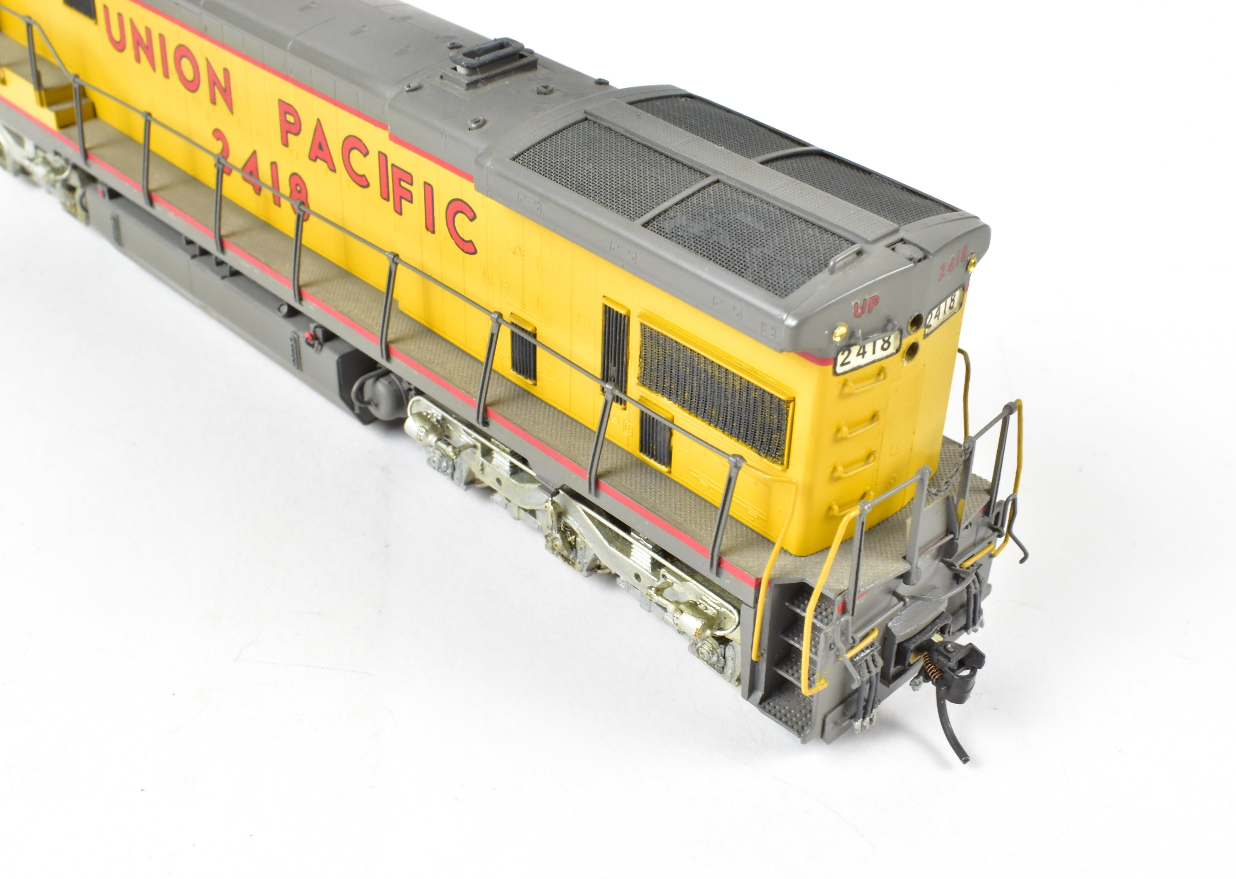 HO Scale Brass Diesel Locomotive Model - Overland Models, Inc. Union Pacific GE C - 30 - 7 with 4 - Window Cab and without Anticlimber CP