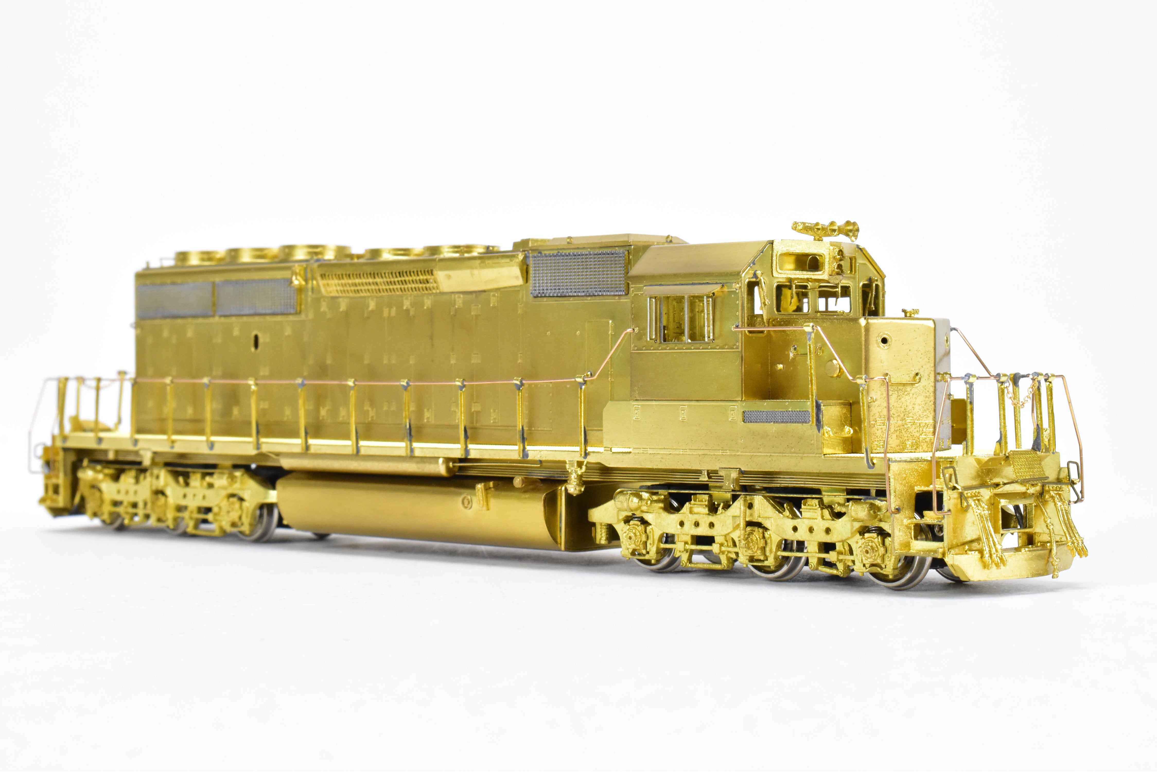HO Scale Brass Model Trains by Overland Models Inc. - Baltimore & Ohio EMD SD40 - 2 Locomotives Nos. 7600 - 7619 with Extended - Range Dynamic Brakes and Late - style Radiator Screens