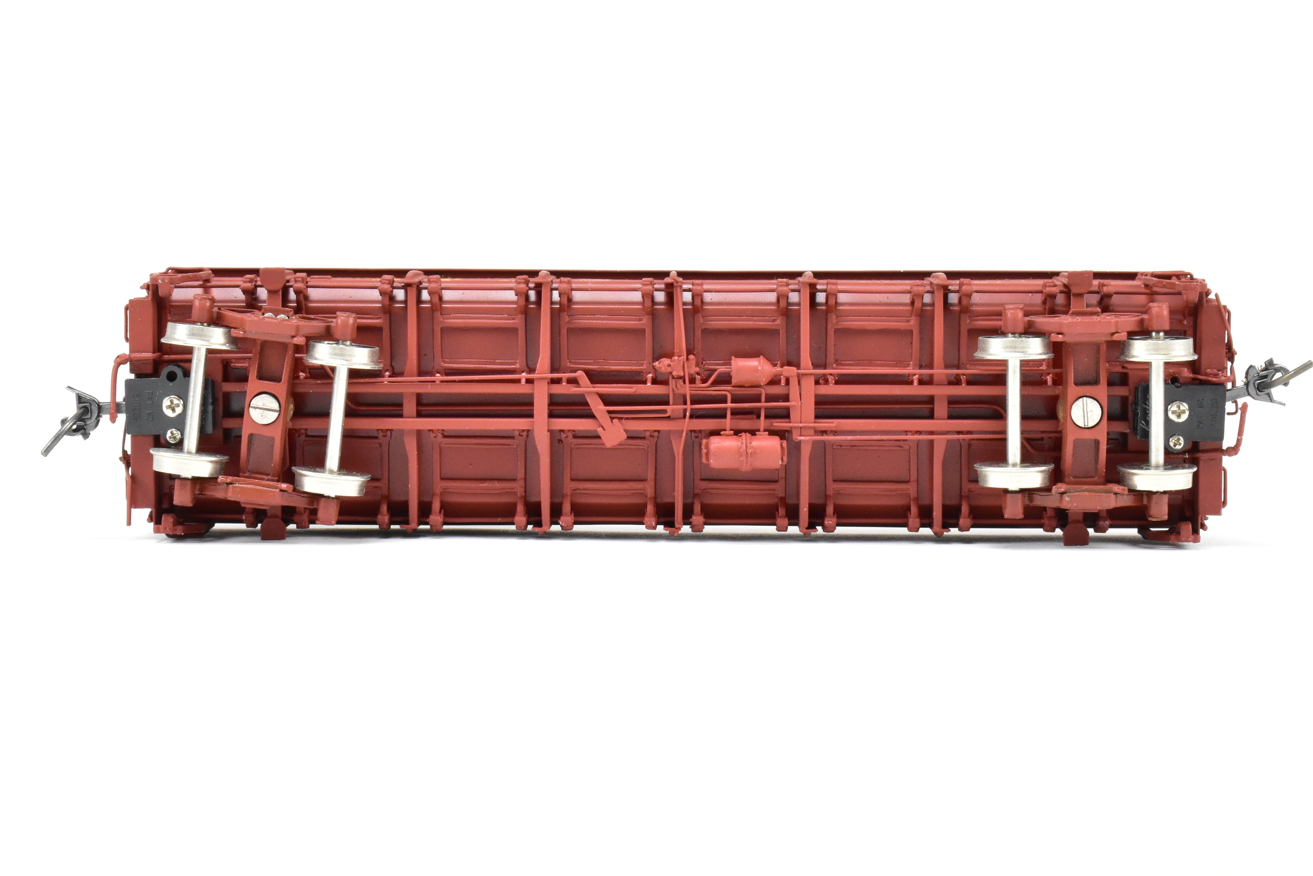 HO Scale Brass Gondola Model - Challenger Imports Union Pacific Class G50 - 7 Drop Bottom Gondola Version 1 with Single Side Sheets, Factory - Painted and Numbered FP #62048