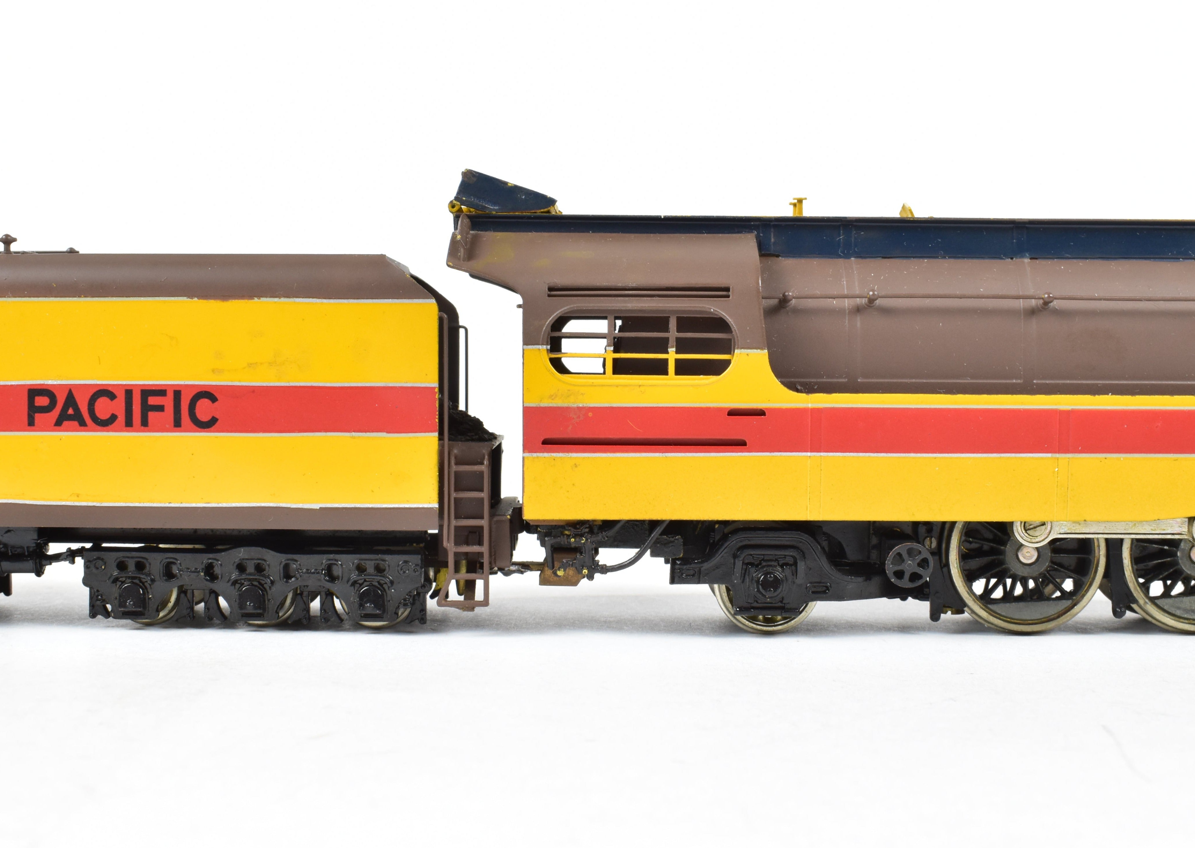 HO Scale Brass Balboa Union Pacific 4-8-2 Steam Locomotive Model #7002 Forty - Niner Master Series with Custom Paint Job