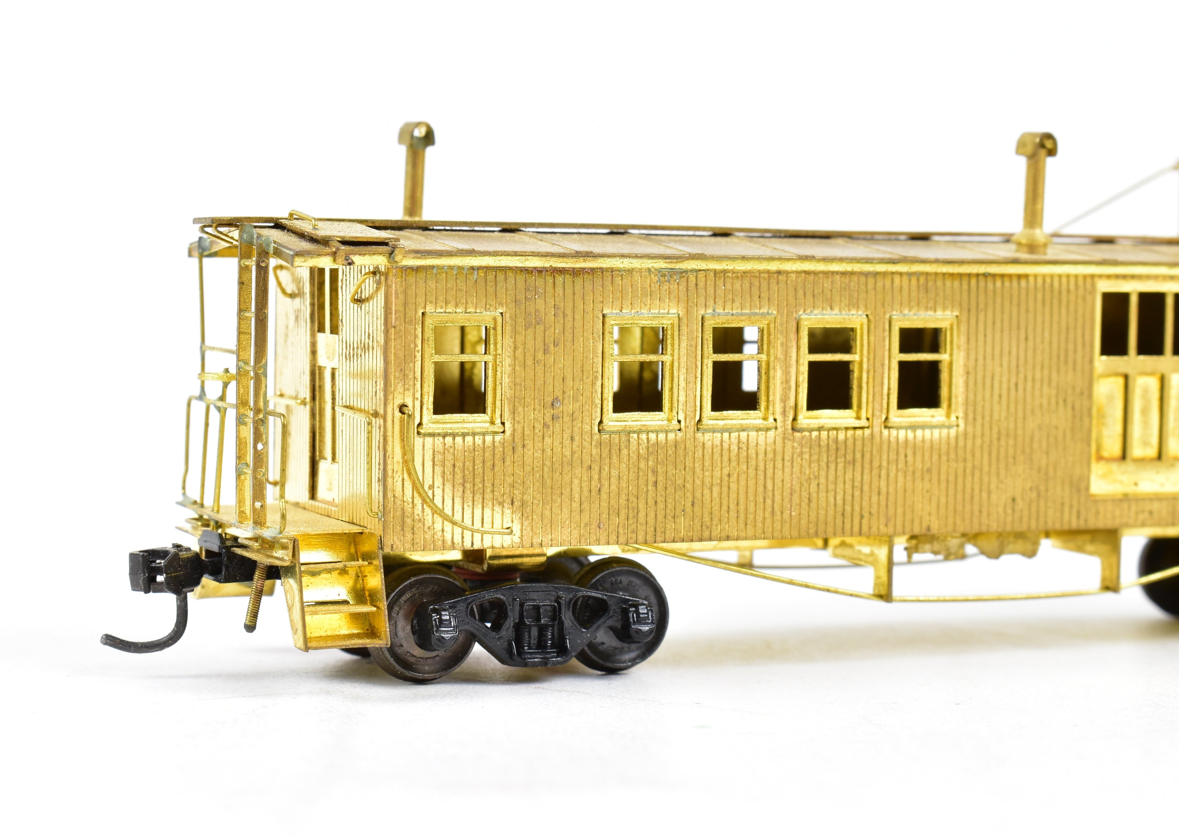 HO Scale Brass Caboose - Hallmark Models' Cotton Belt 2300 Class
