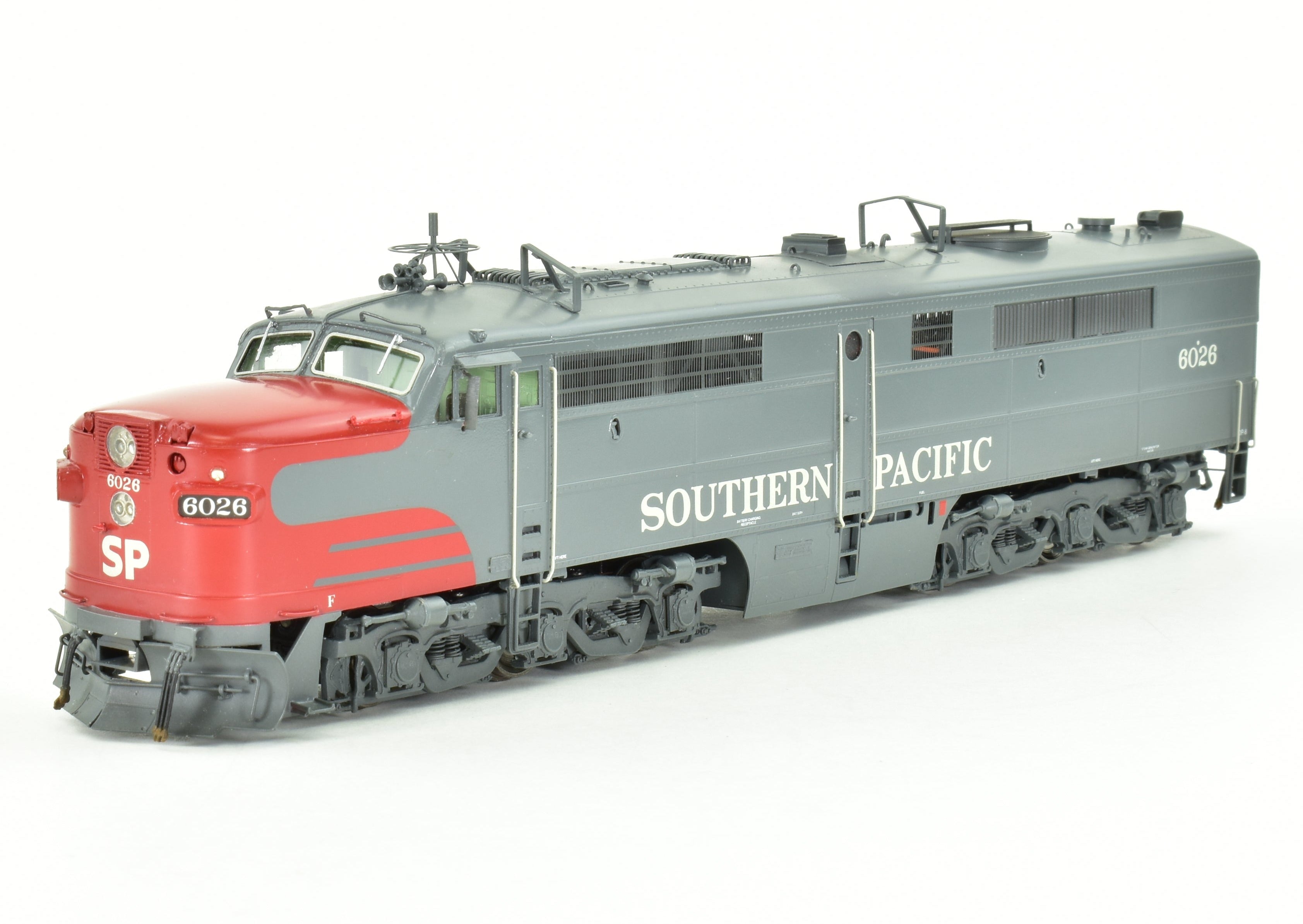 HO Scale Brass Locomotive Models - Overland Models Inc. Southern Pacific ALCO PA - 2/PB - 2/PA - 2 3 - Unit Set with Factory Painted Finish and DCC Functionality