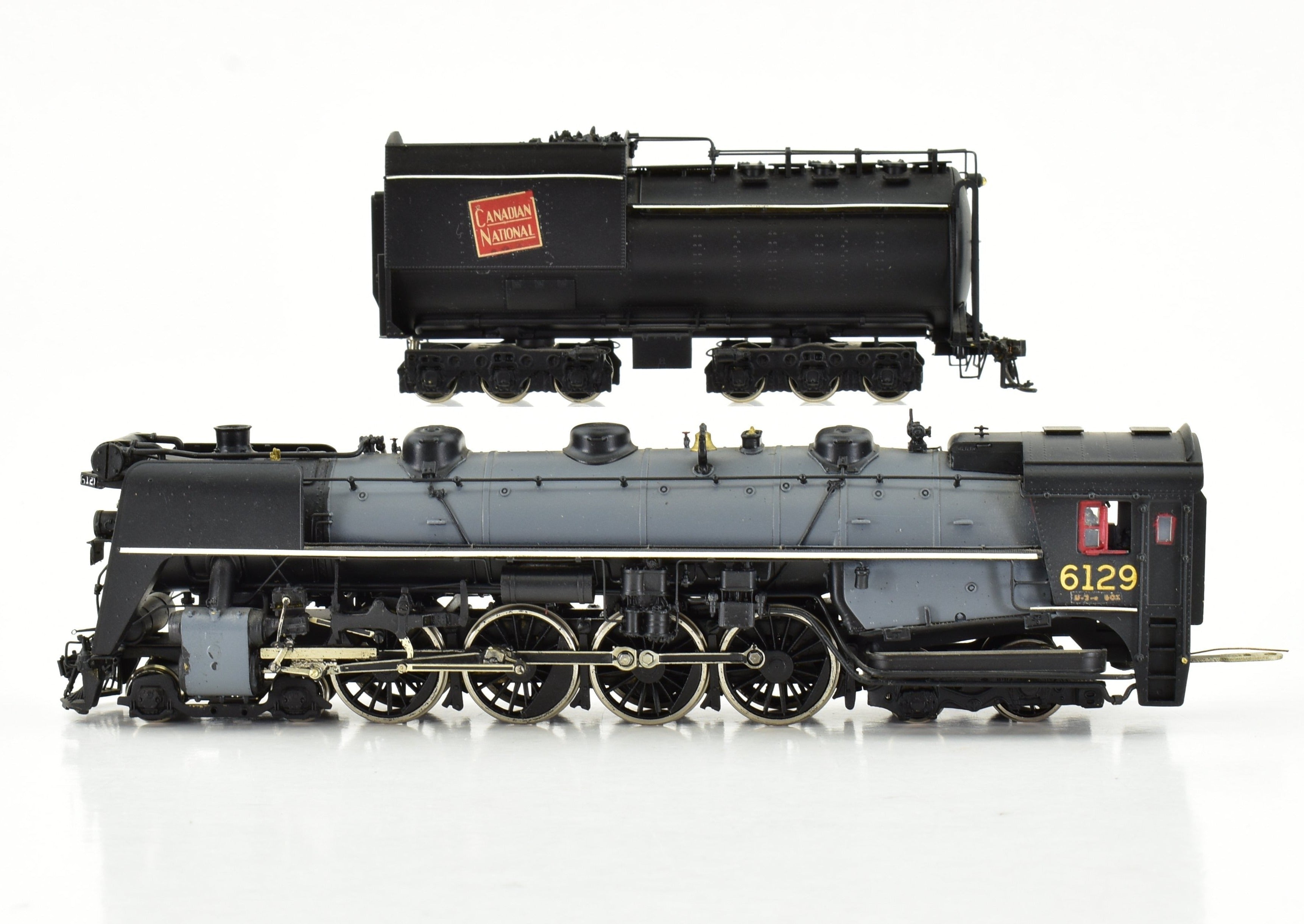 HO Scale Brass Van Hobbies CNR U-2b,c 4-8-4 Pro-Painted Locomotive #6129