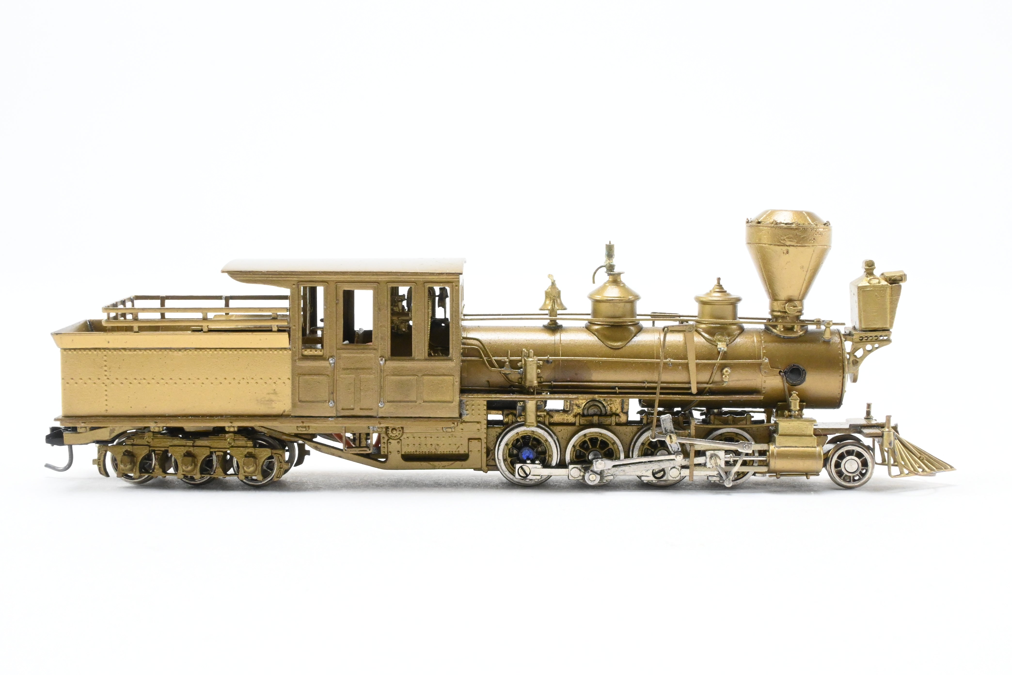 HOn3 Scale Custom Brass Model Train - Denver South Park & Pacific Mason Bogie 2-8-6T Locomotive by NJ Custom Brass
