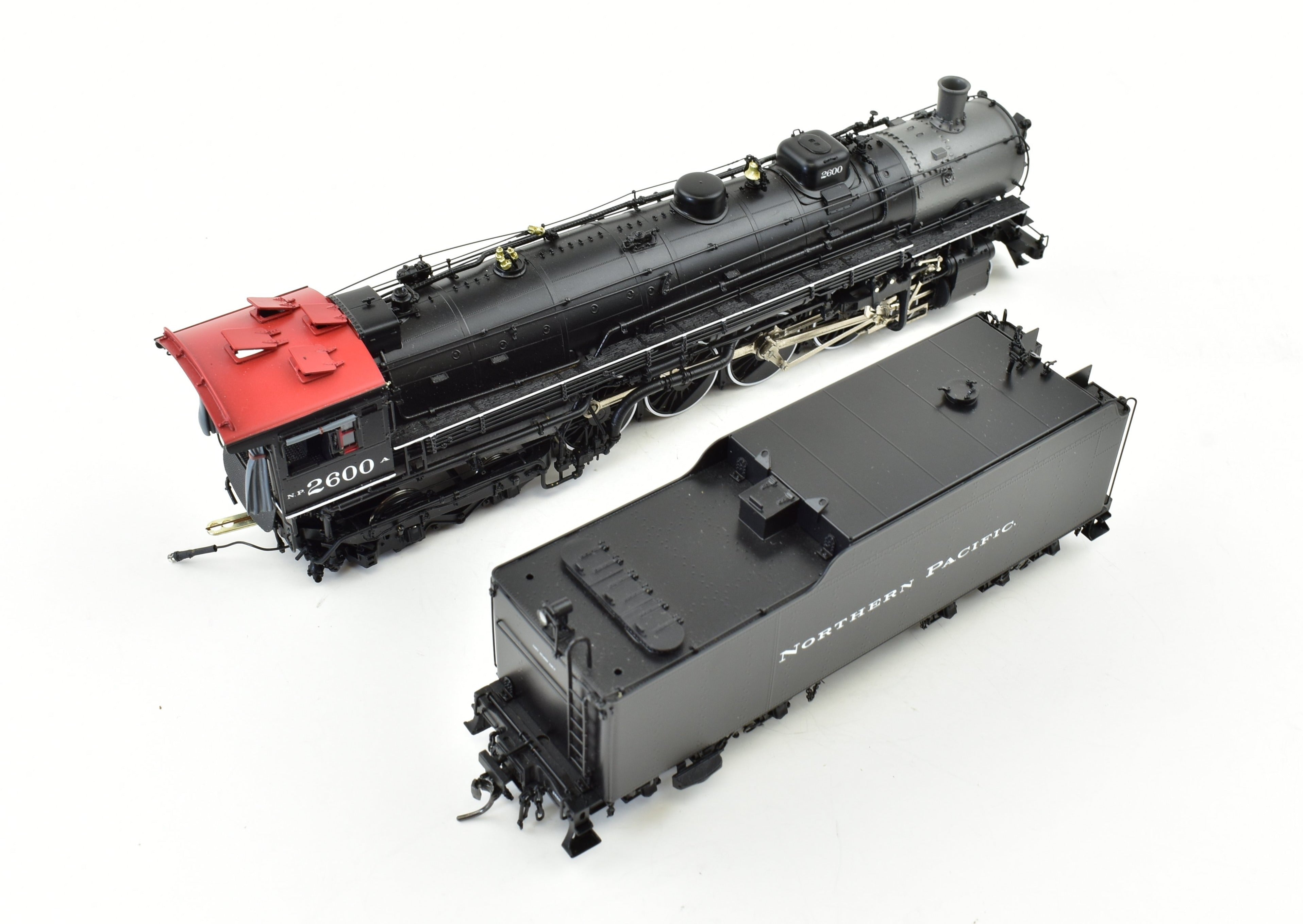 HO Brass W&R Enterprises NP Northern Pacific Class A 4-8-4 V2 FP #2600 Model
