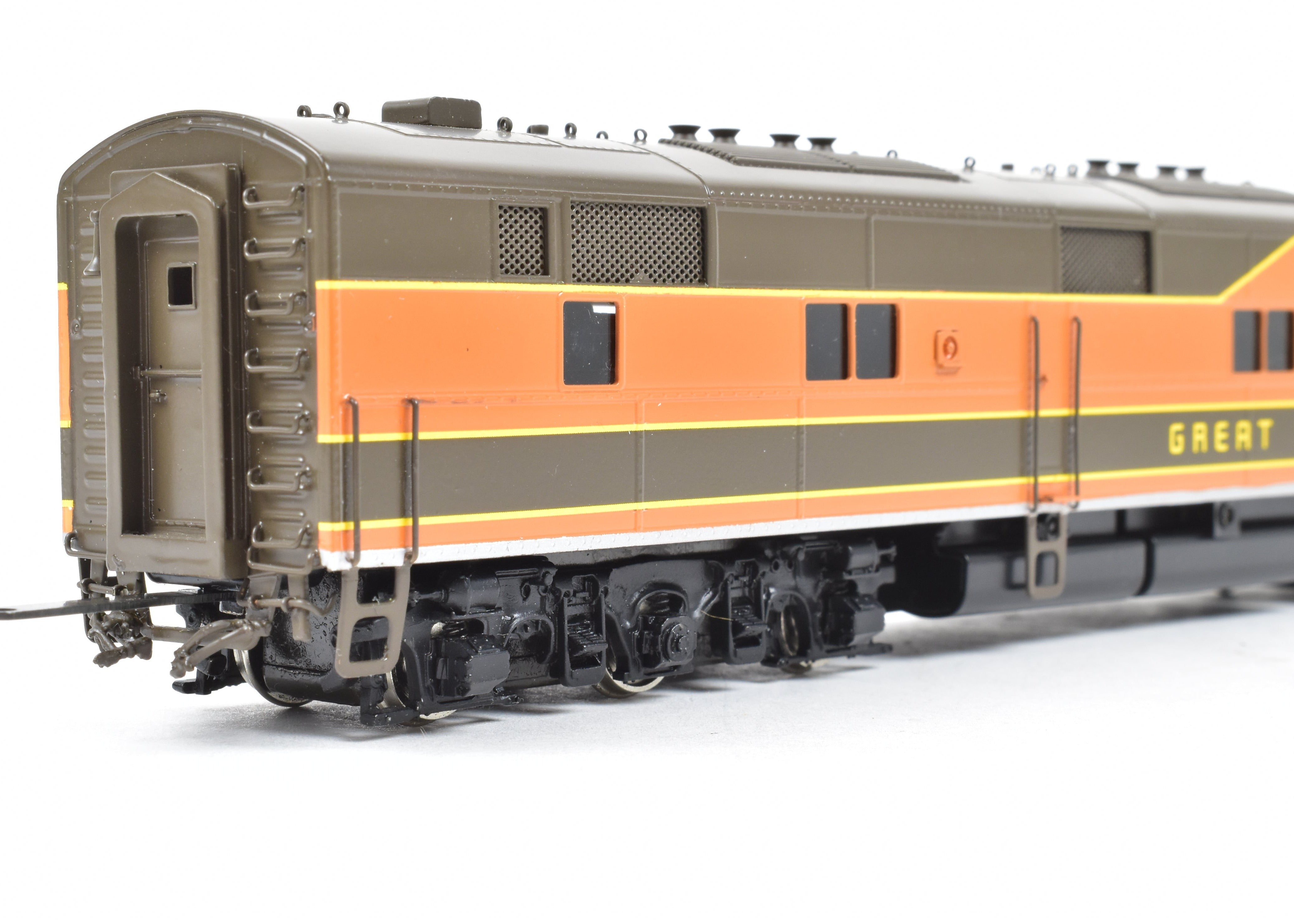 HO Scale Brass Model Train - Oriental Limited GN - Great Northern EMD E7A 2000 HP FP Empire Builder Replica