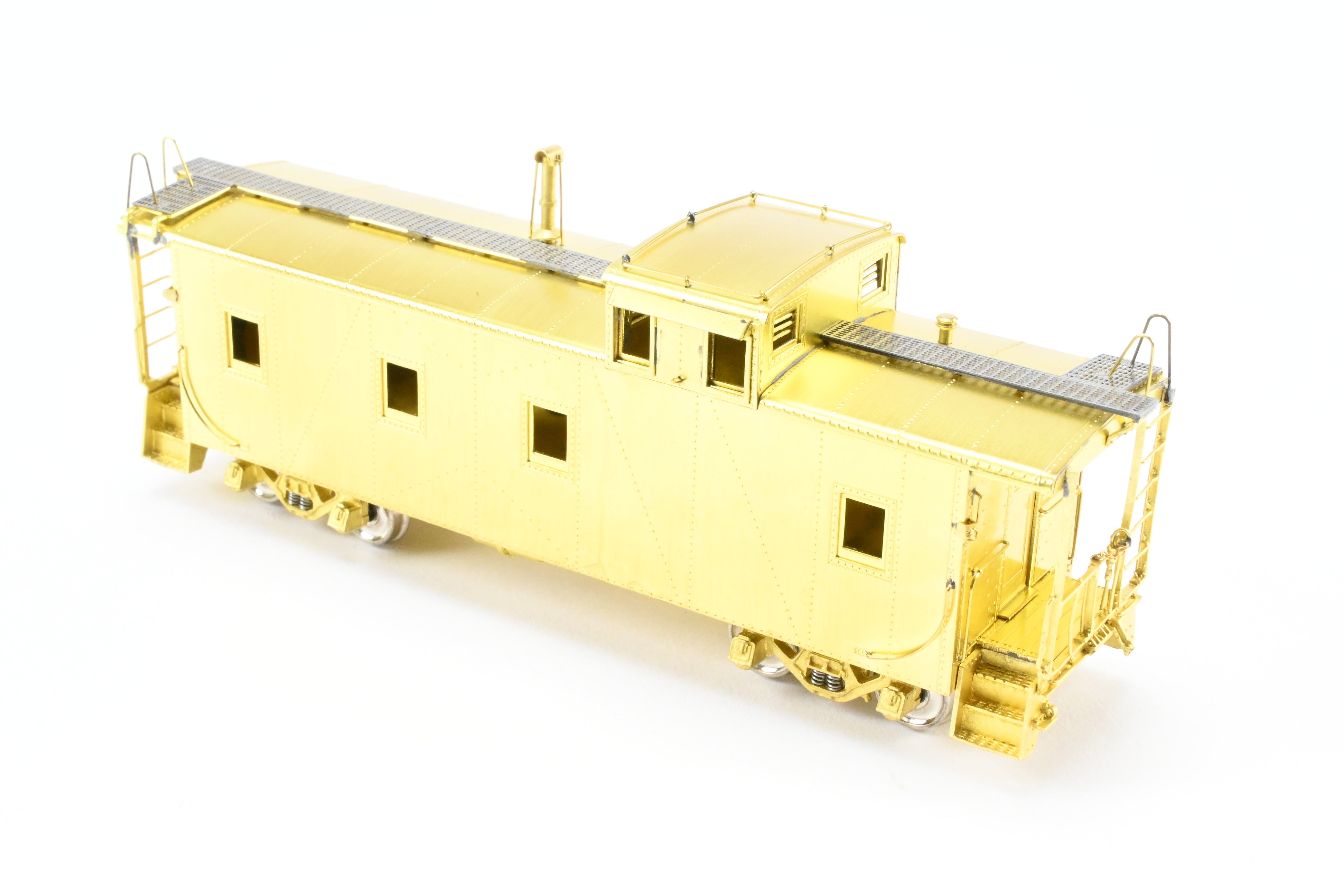 HO Scale Brass OMI - Overland Models, Inc. Missouri Pacific Steel Caboose with Rivets, Model Numbers Ranging from #1016 to #1050