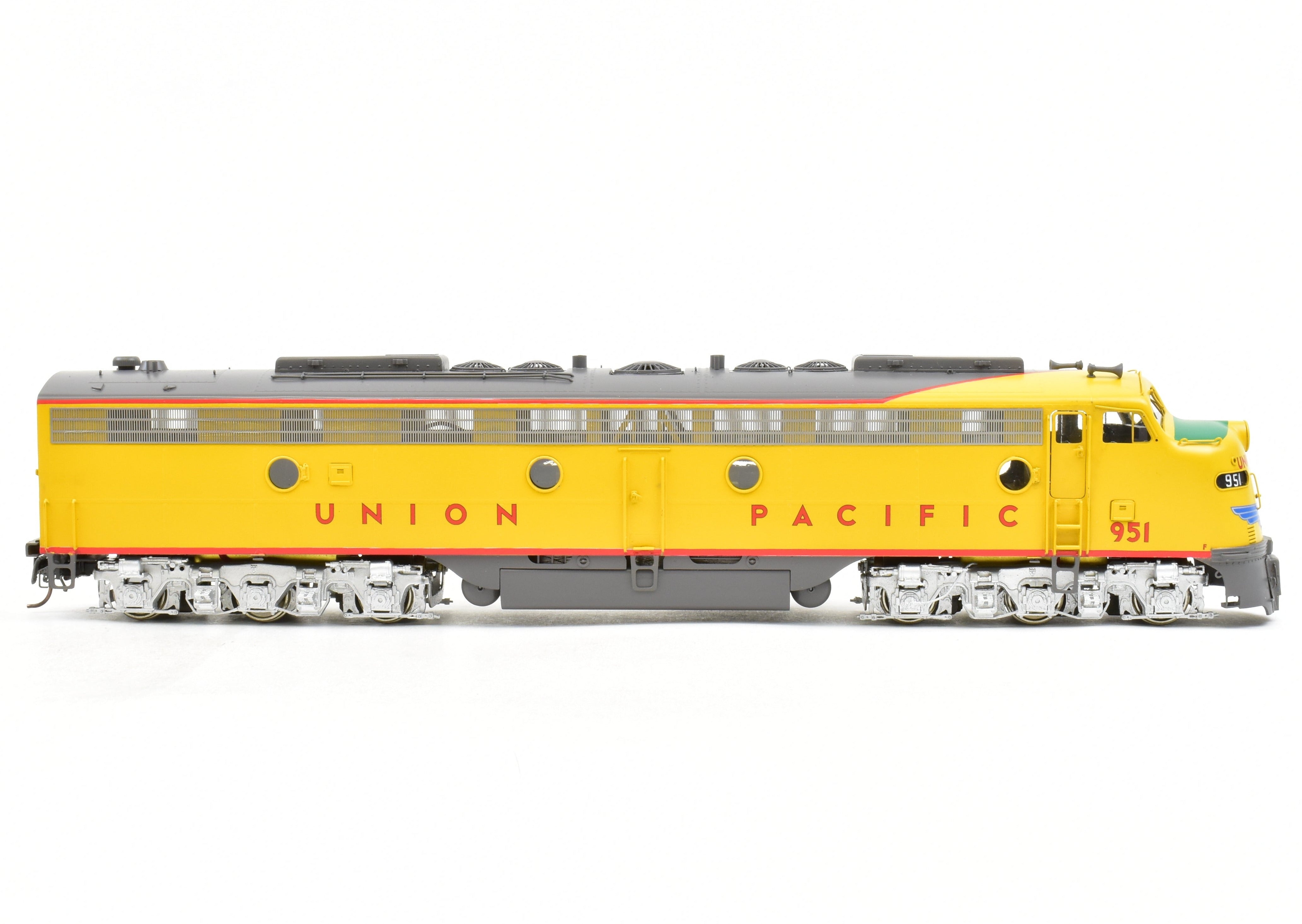 S Scale Brass Union Pacific (UP) EMD E8/9 A-Unit Model by River Raisin Models with Factory Painted Finish