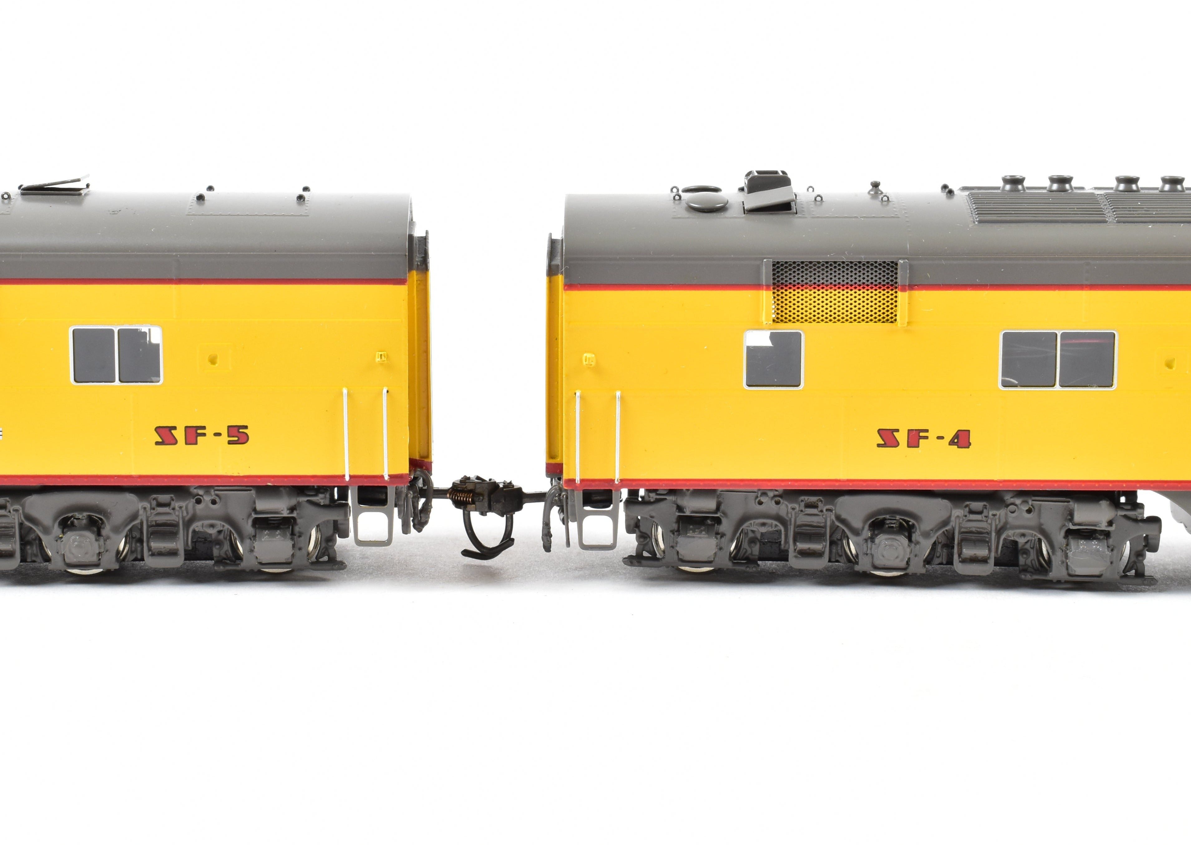 HO Scale Brass Consist of Challenger Imports Union Pacific City of San Francisco EMD E6 A/B/B Locomotive Set for Model Railroading