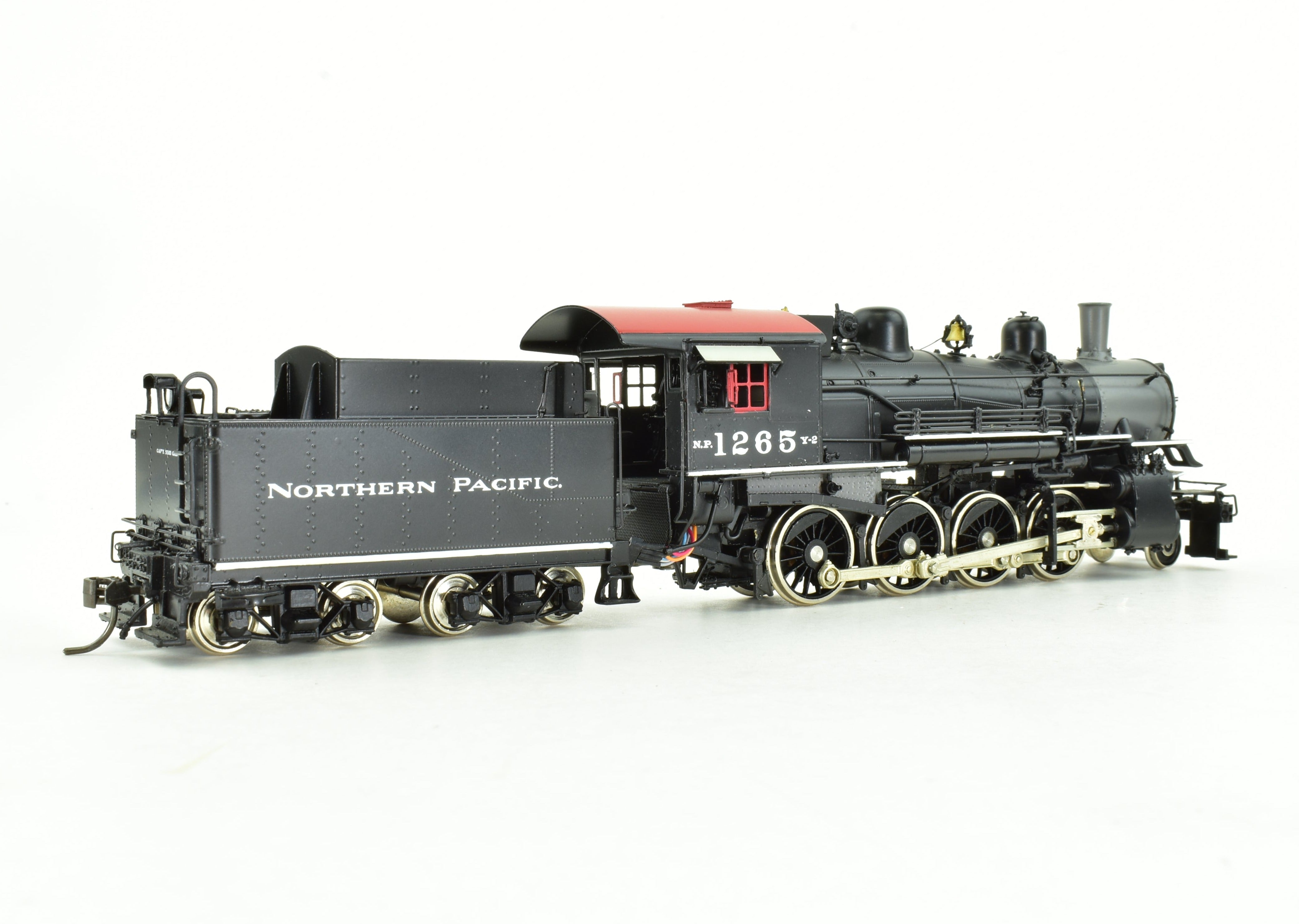 HO Scale Brass Northern Pacific Y - 2 2 - 8 - 0 FP #1265 by W&R with DCC & Sound
