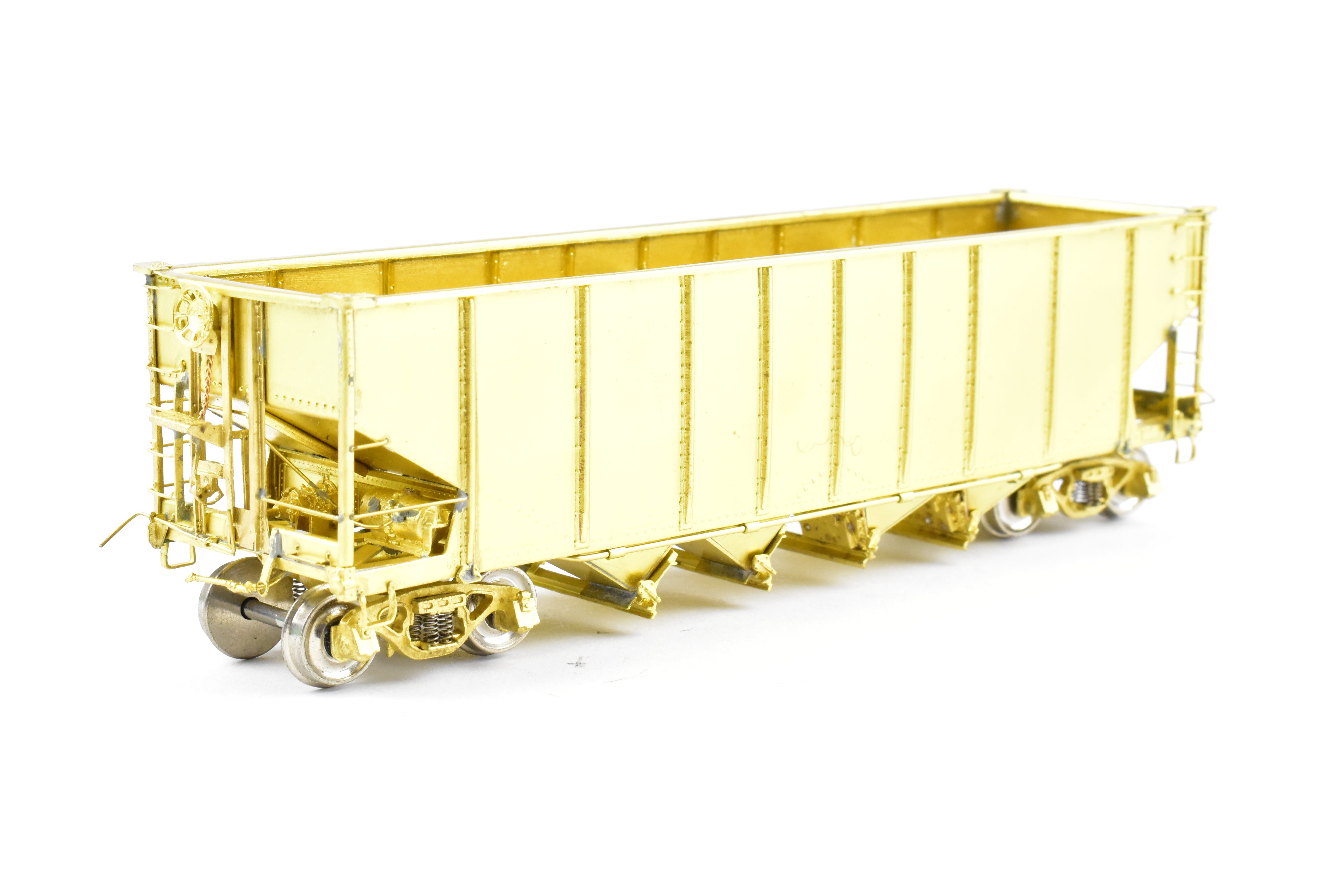 HO Scale Brass Quad Hopper Model by Overland Models, Inc. (OMI) - Chicago & North Western (C&NW) #60001 - 60999, As Originally Built