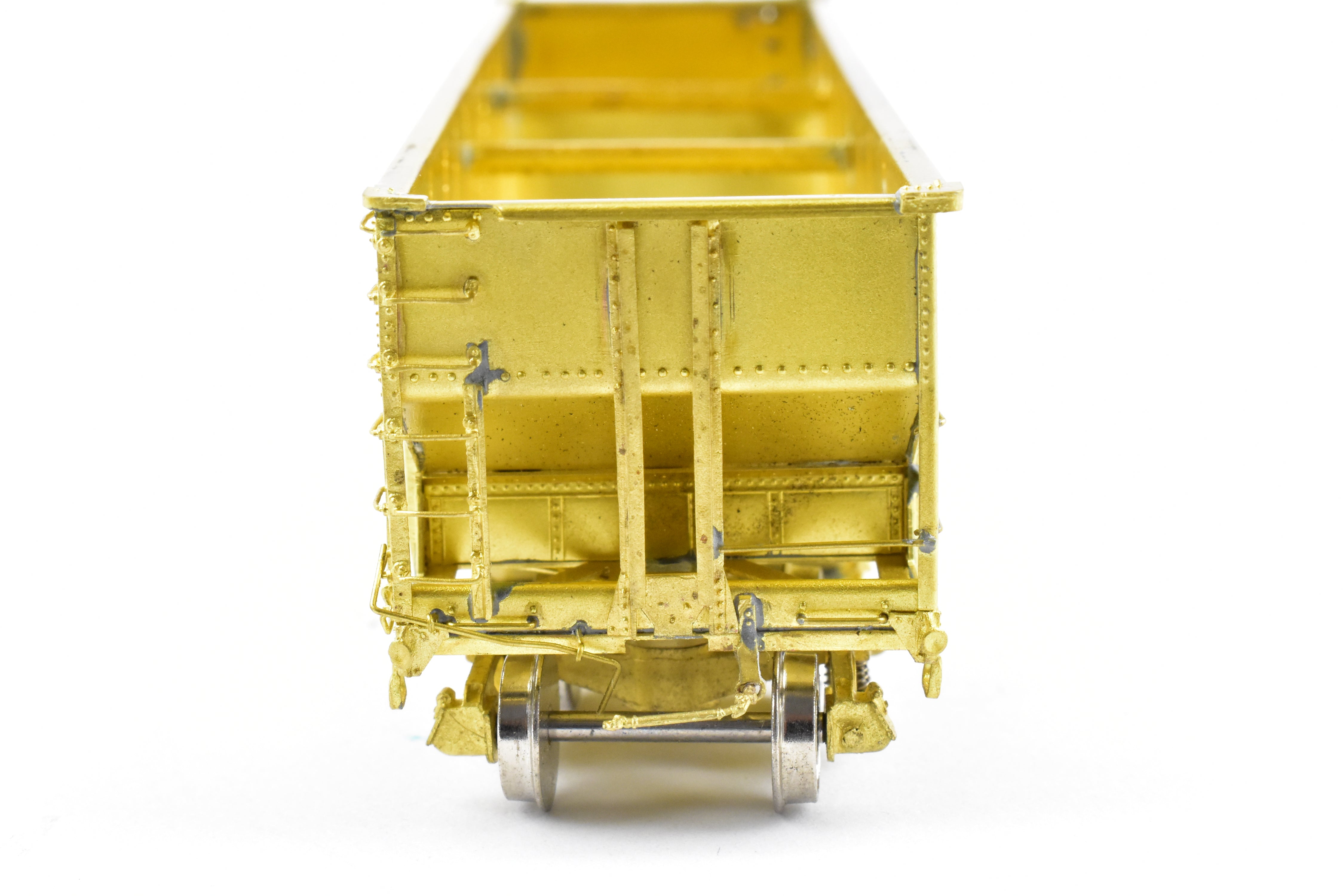 HO Scale Brass Quad Hopper Model by Overland Models, Inc. (OMI) - Chicago & North Western (C&NW) #60001 - 60999, As Originally Built