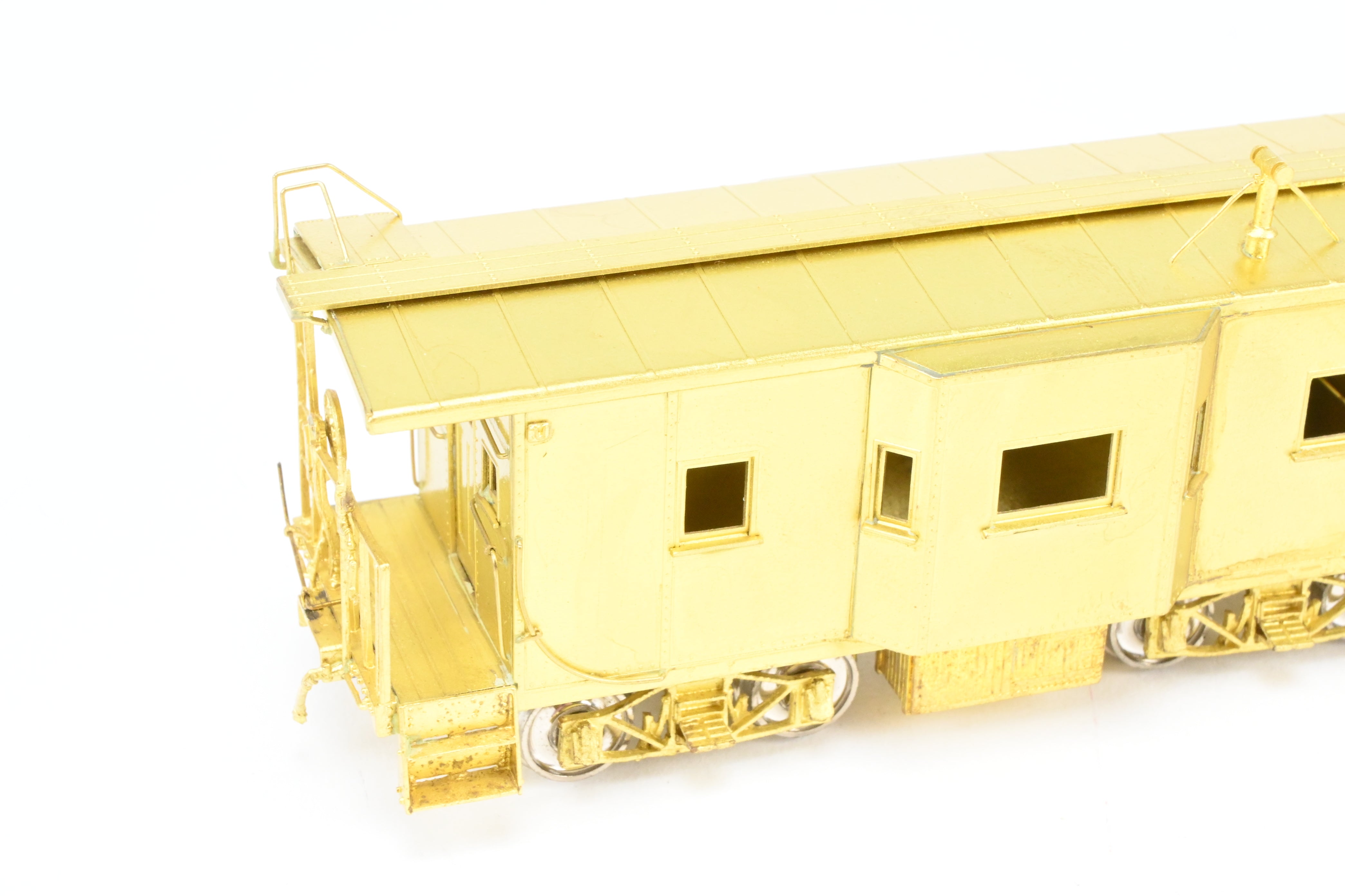 HO Scale Brass OMI - Overland Models, Inc. Baltimore & Ohio (B&O) Class I - 7 Bay Window Caboose Model Set with Road Numbers from C2500 to C2507