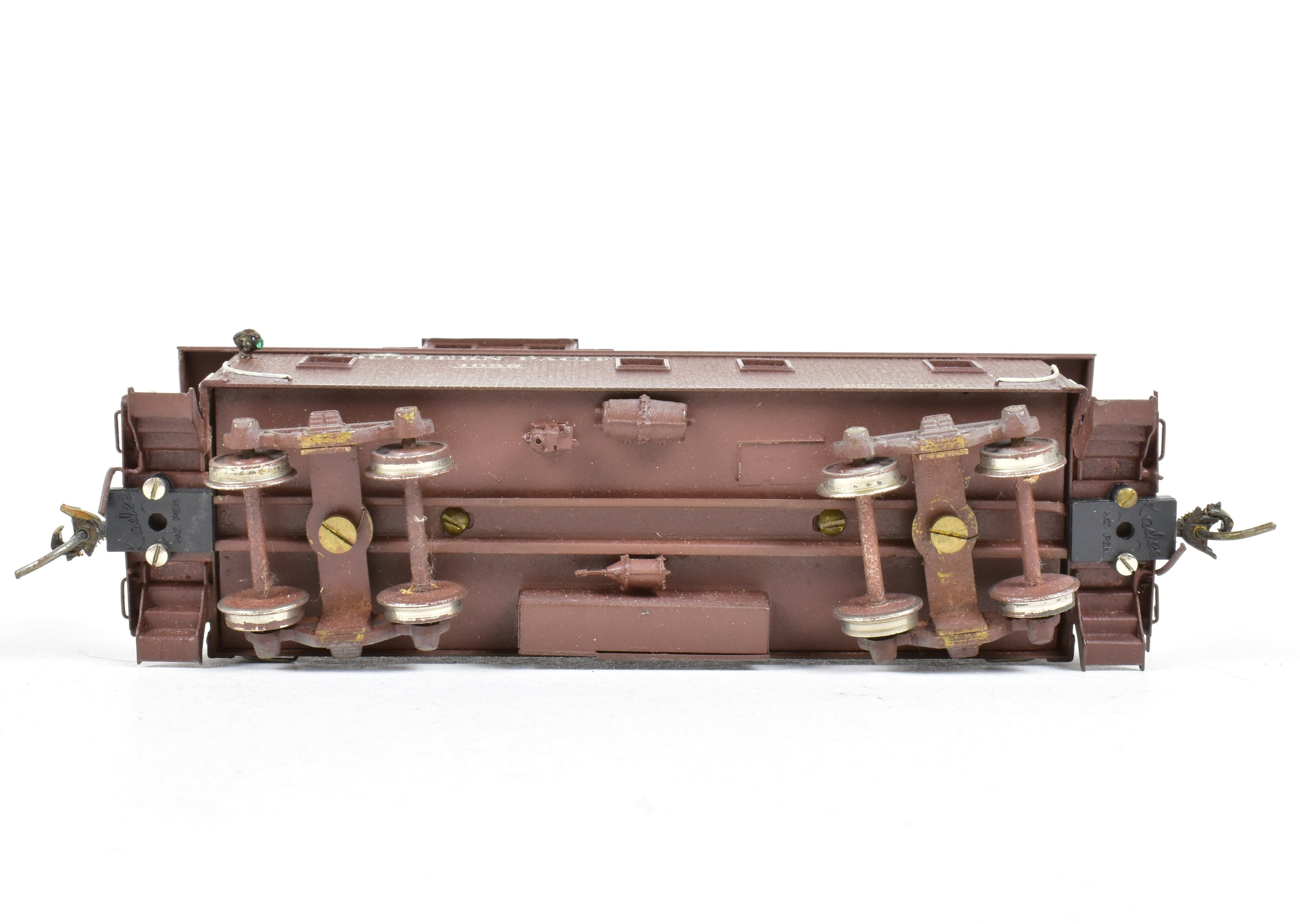 HO Scale Brass Balboa SP - Southern Pacific C30 - 1 Wood Caboose Model with Custom Painting and Weathering