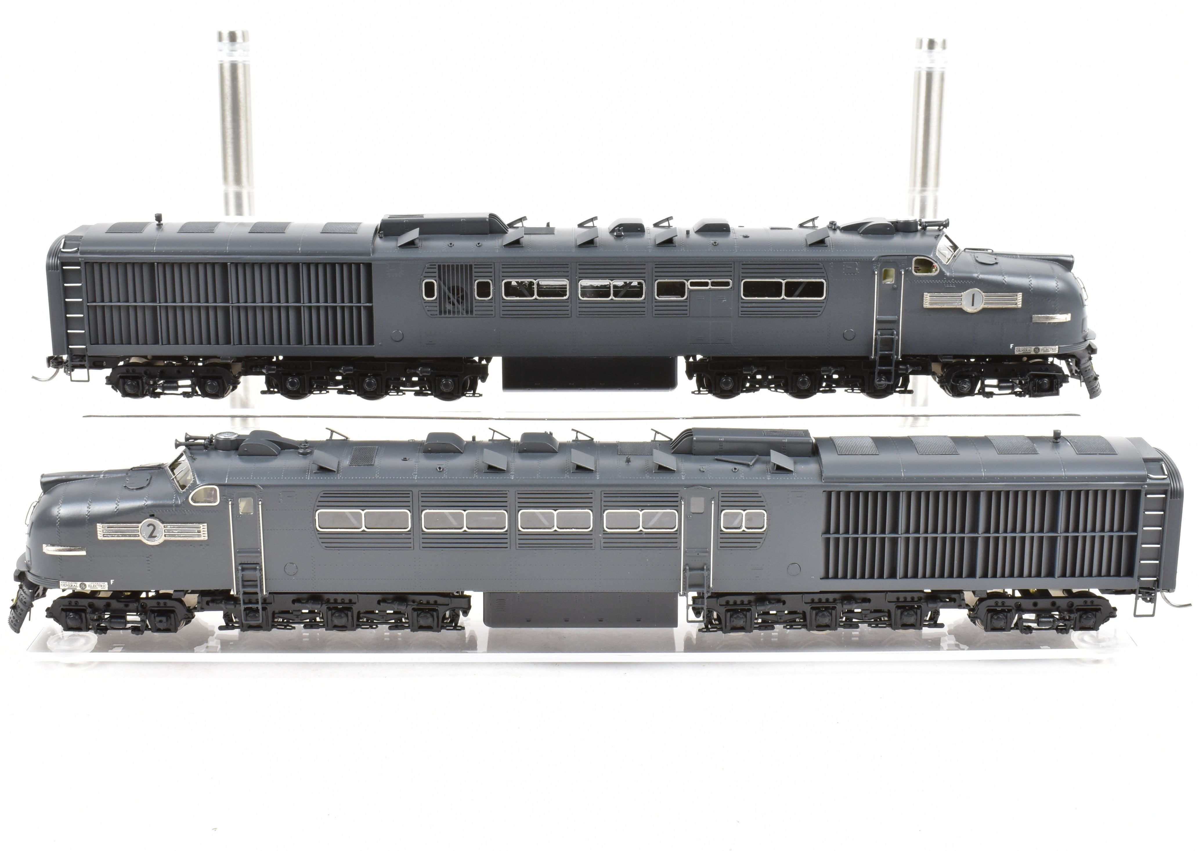 HO NEW DVP Brass Great Northern General Electric Steam Turbine Set No.1 & No.2 - Last One!