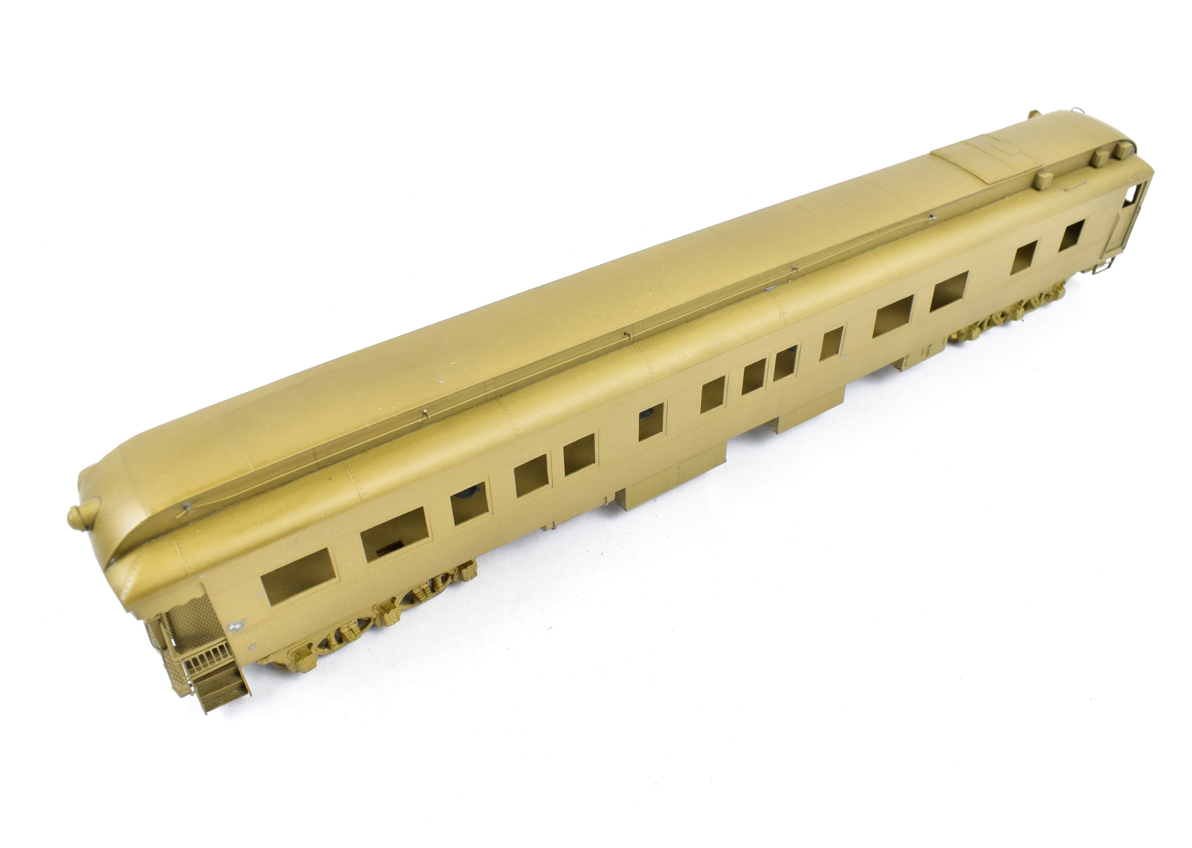 HO Scale Brass Hallmark Models MKT - Missouri Kansas Texas Katy Business Observation Railroad Car Model