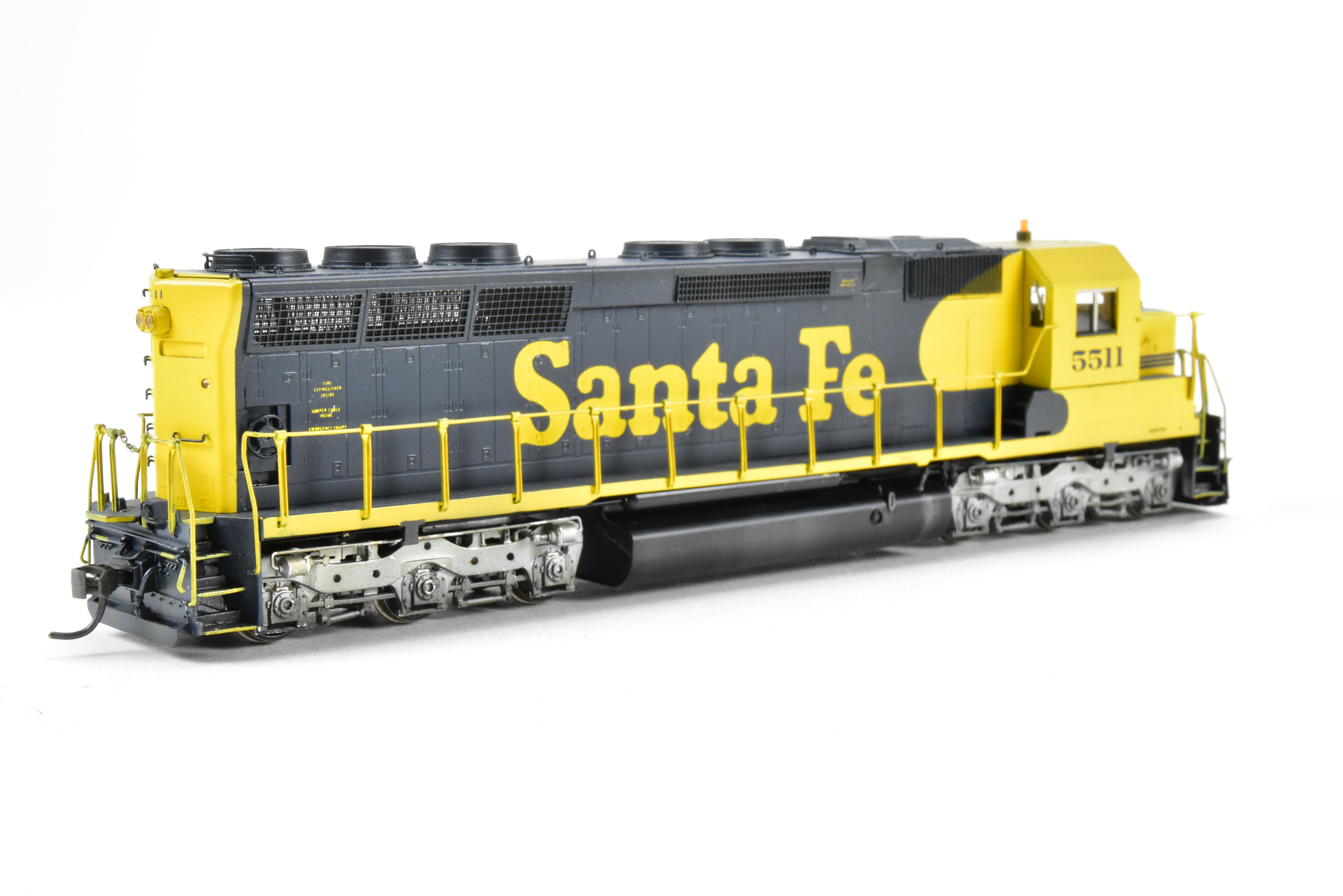 HO Brass Oriental Limited ATSF - Santa Fe EMD SD45 3600 HP Low Hood Late Version CP 5511
