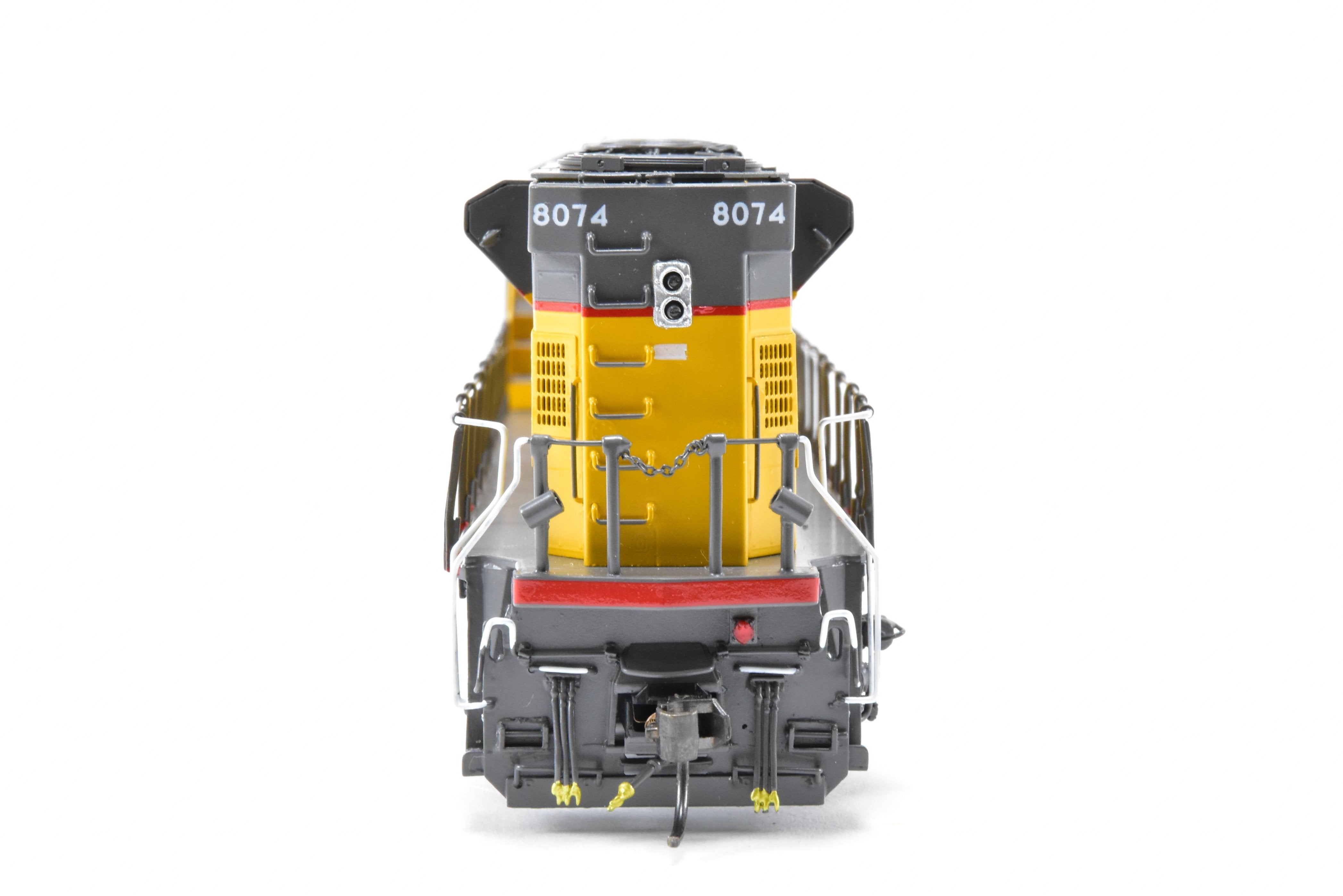 HO Scale Brass Union Pacific EMD SD90/43M Model Train with 'We Will Deliver' Slogan, FP #8074 by Overland Models, Inc.