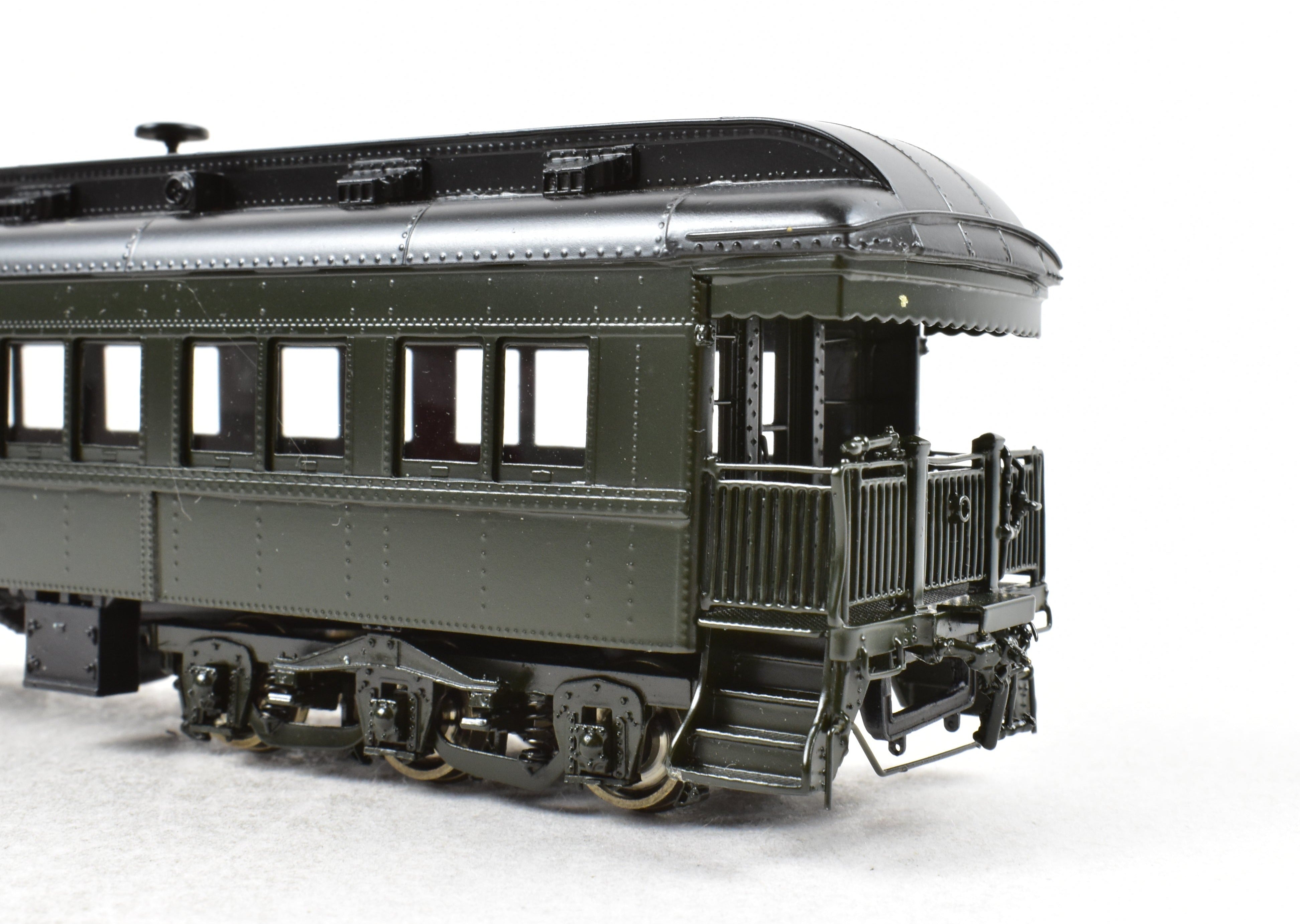 HO Brass Precision Scale Co. Pullman Virginia City Observation Car by Lucius Beebe
