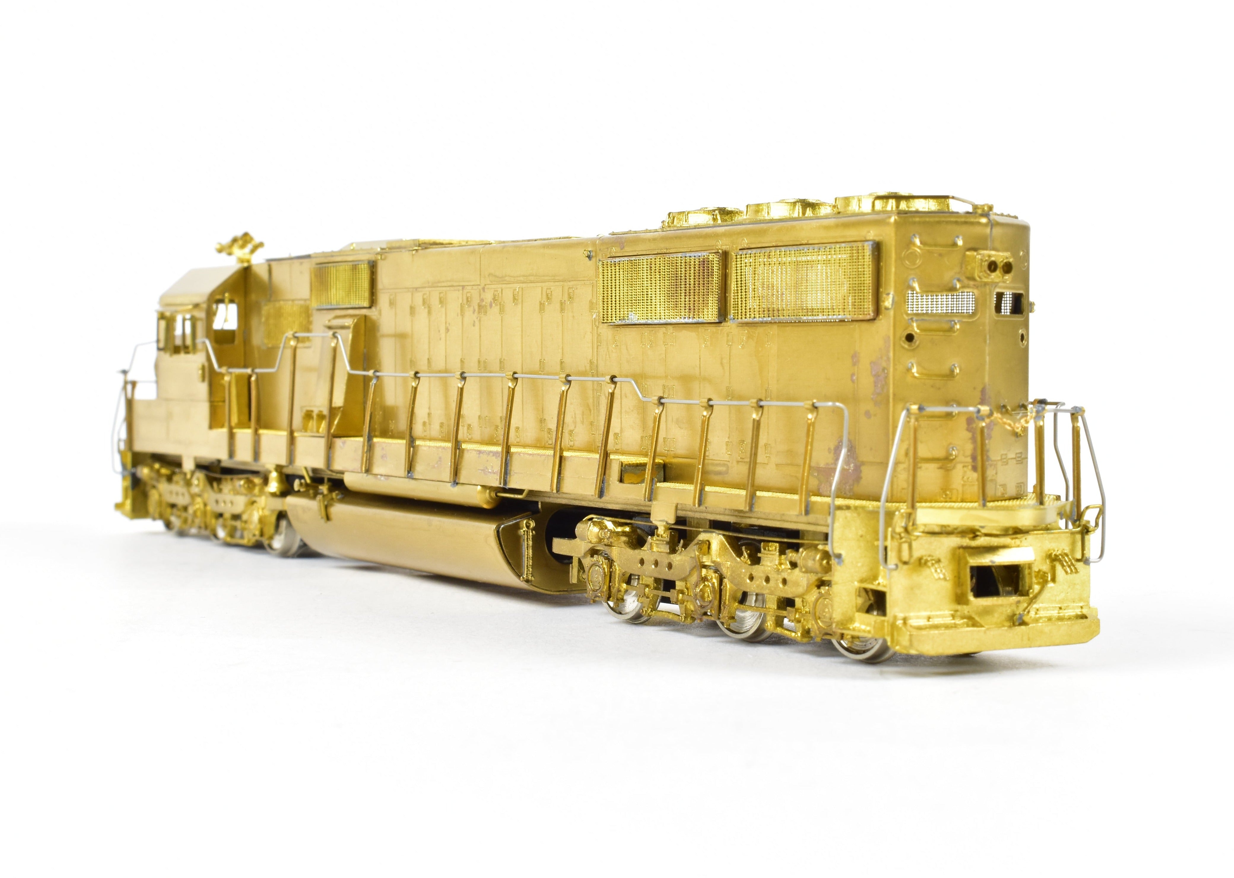 HO Scale Brass Model Train - Overland Models Inc. Denver & Rio Grande Western EMD SD - 50 Locomotive