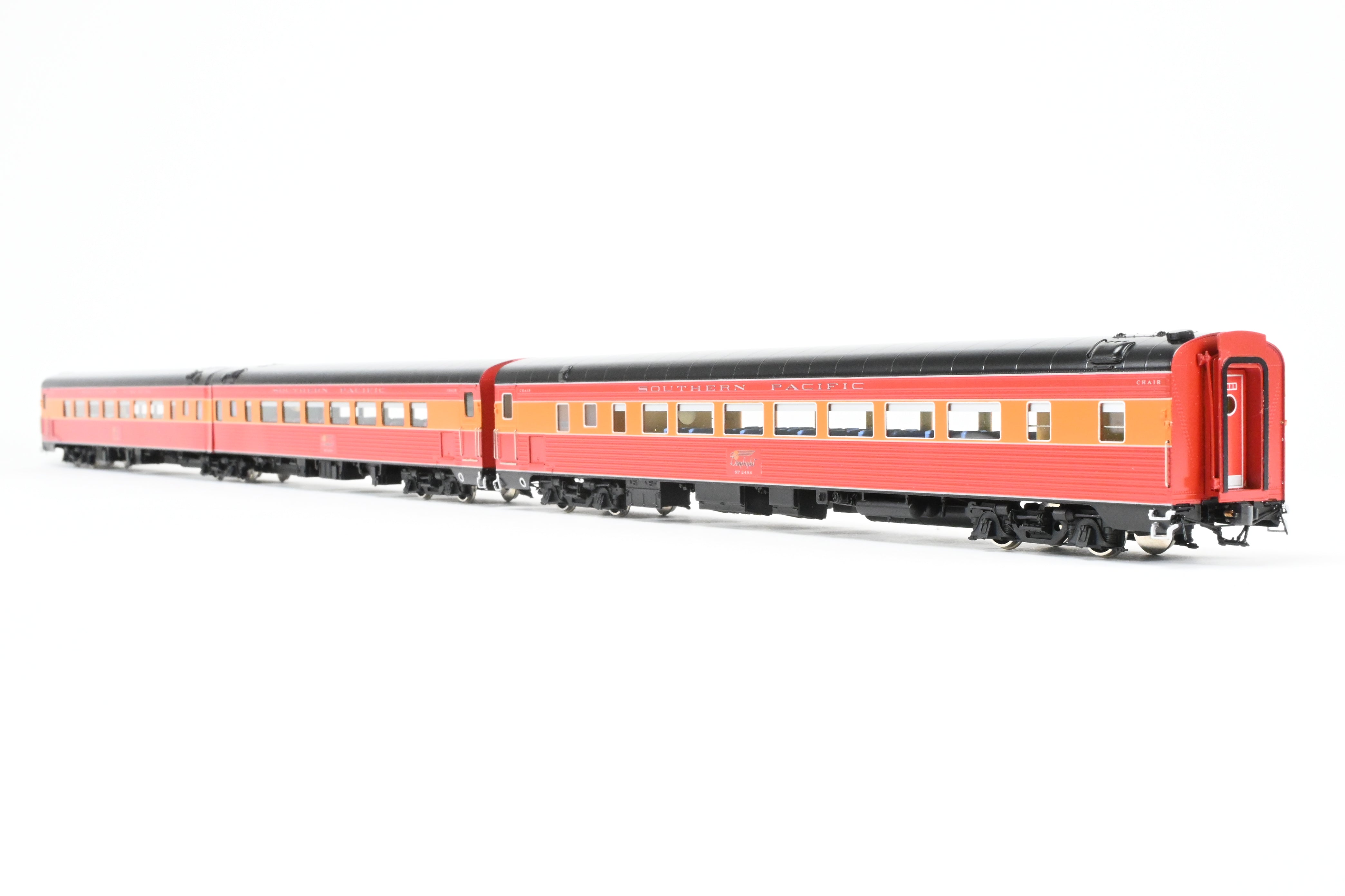 HO Brass CIL Challenger Imports SP 1955 Morning Daylight 3-Car Add-On Set