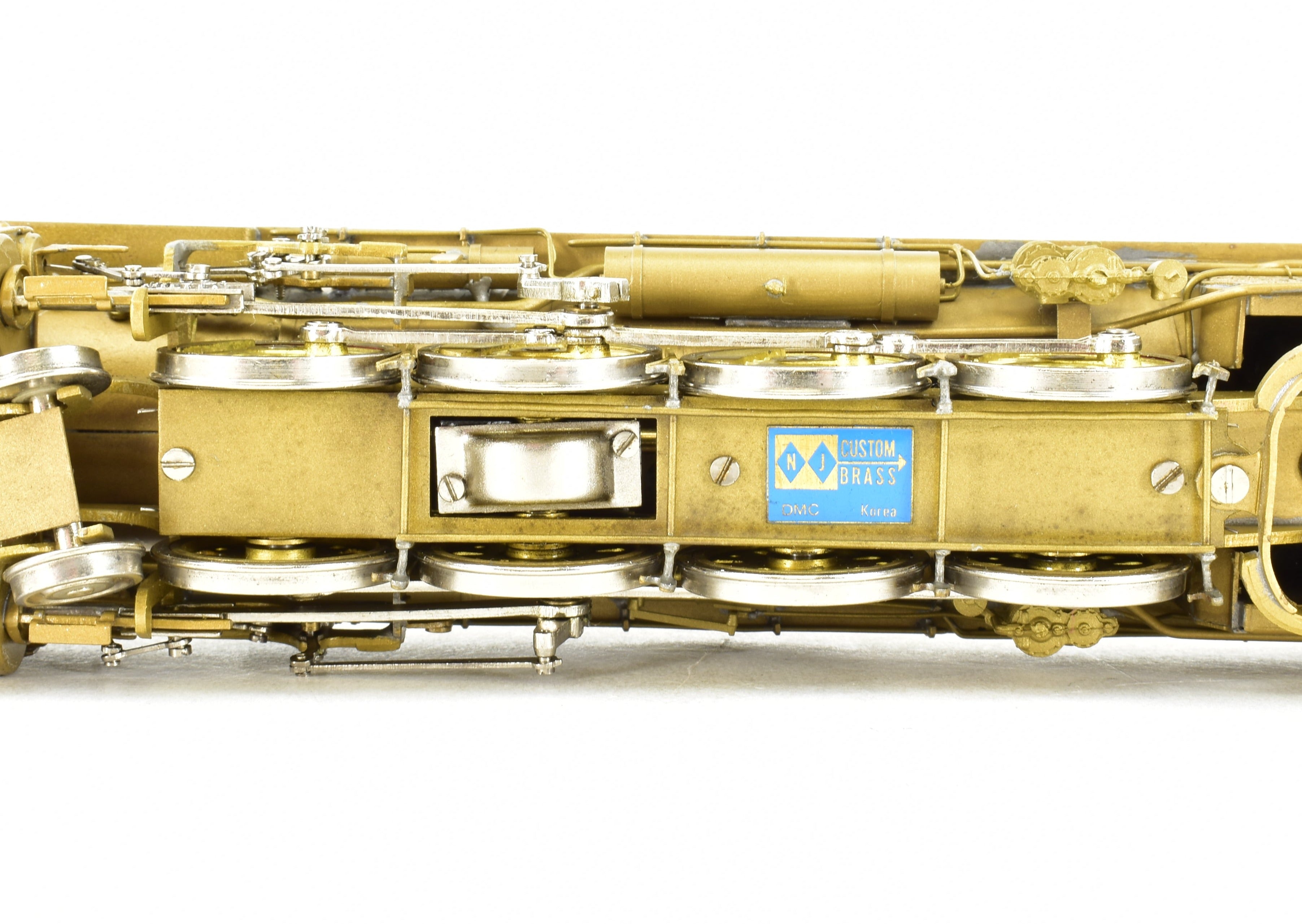 High - Quality HO Scale Brass Model Train: CON NJ Custom Brass CB&Q - Burlington Route Class O5A 4 - 8 - 4 Locomotive