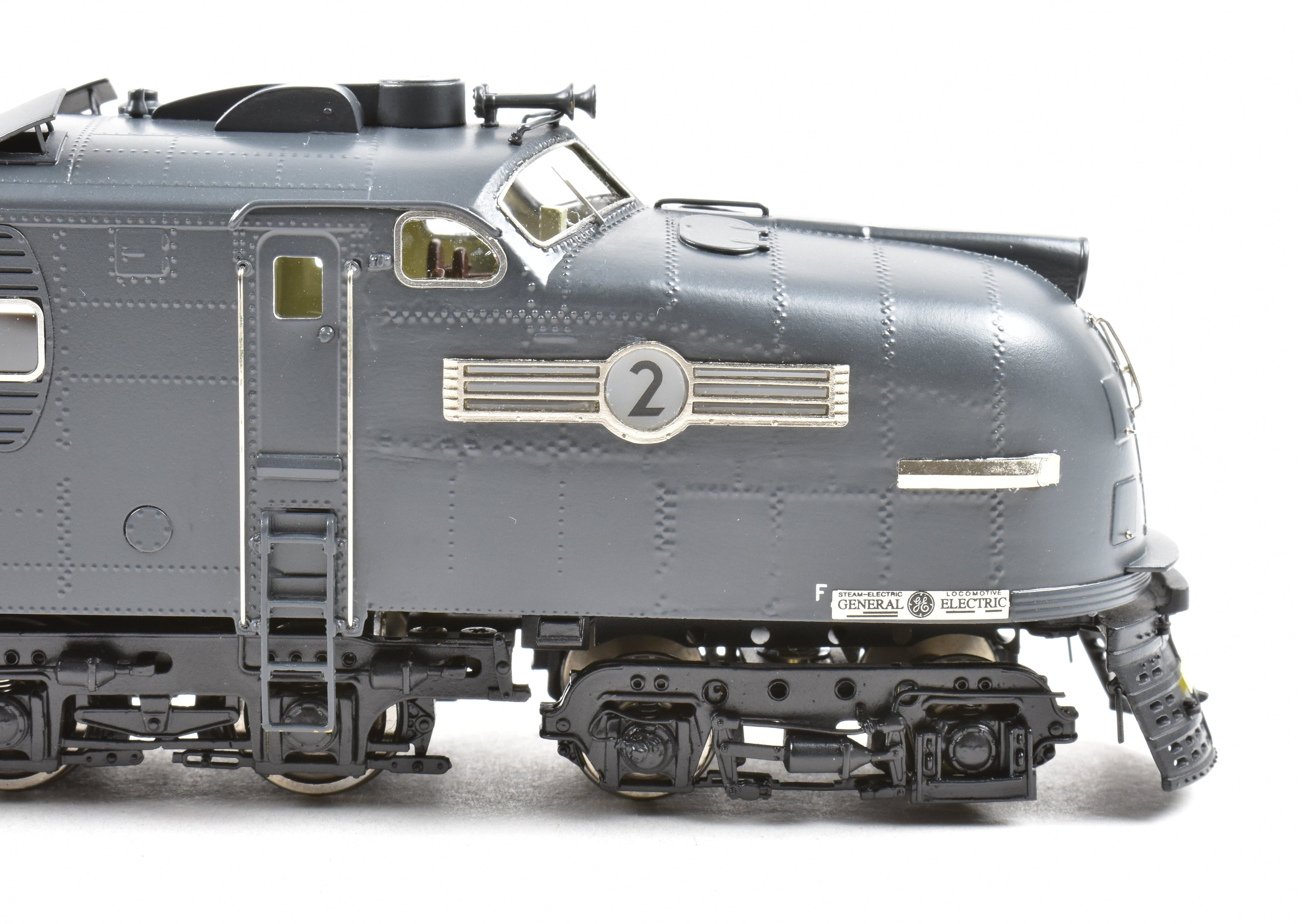HO NEW DVP Brass Great Northern General Electric Steam Turbine Set No.1 & No.2 - Last One!