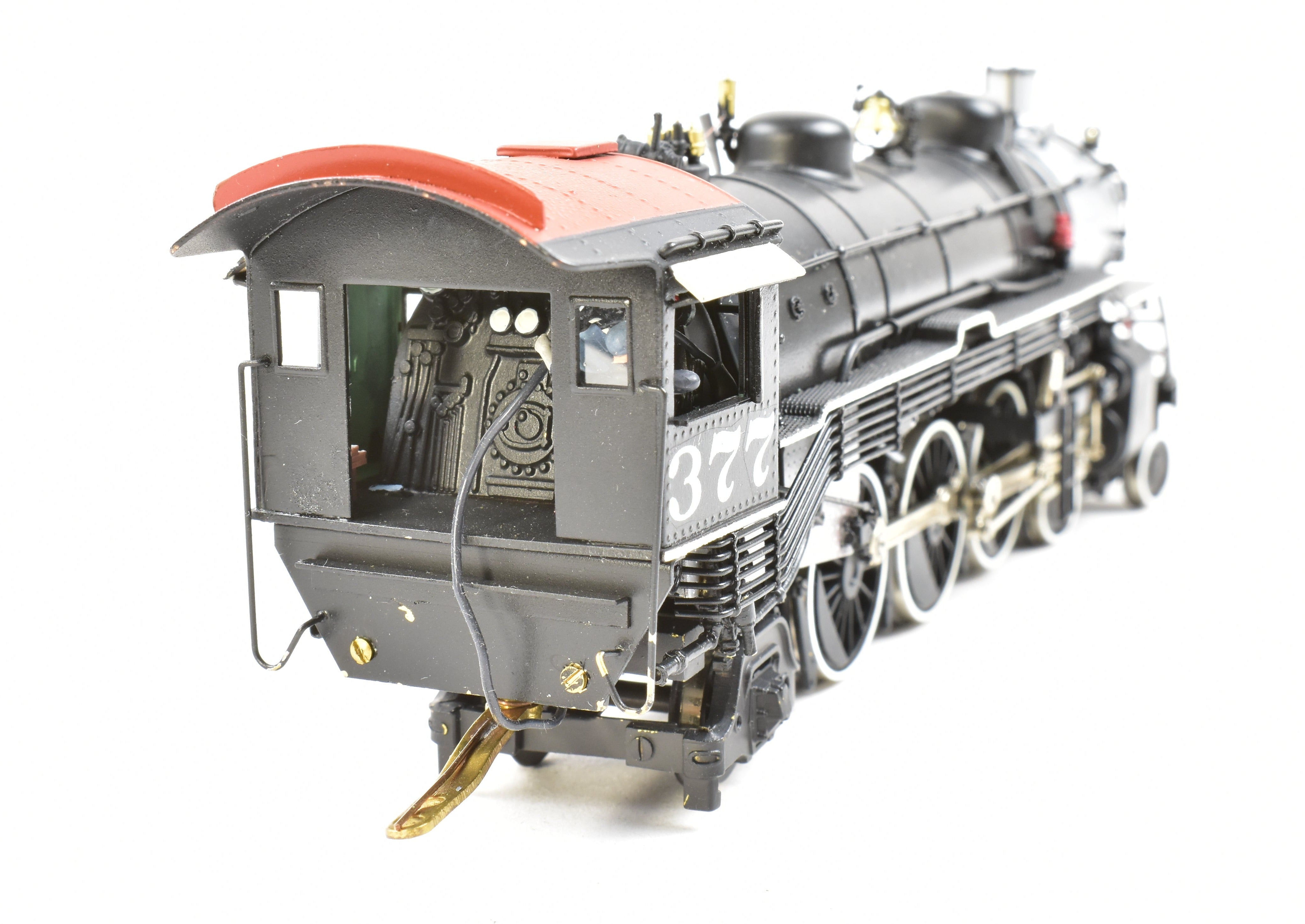 HO Scale Brass Hallmark Models MKT - Missouri Kansas Texas 4-6-2 H-3A Pacific Professional Painted Locomotive Model #377