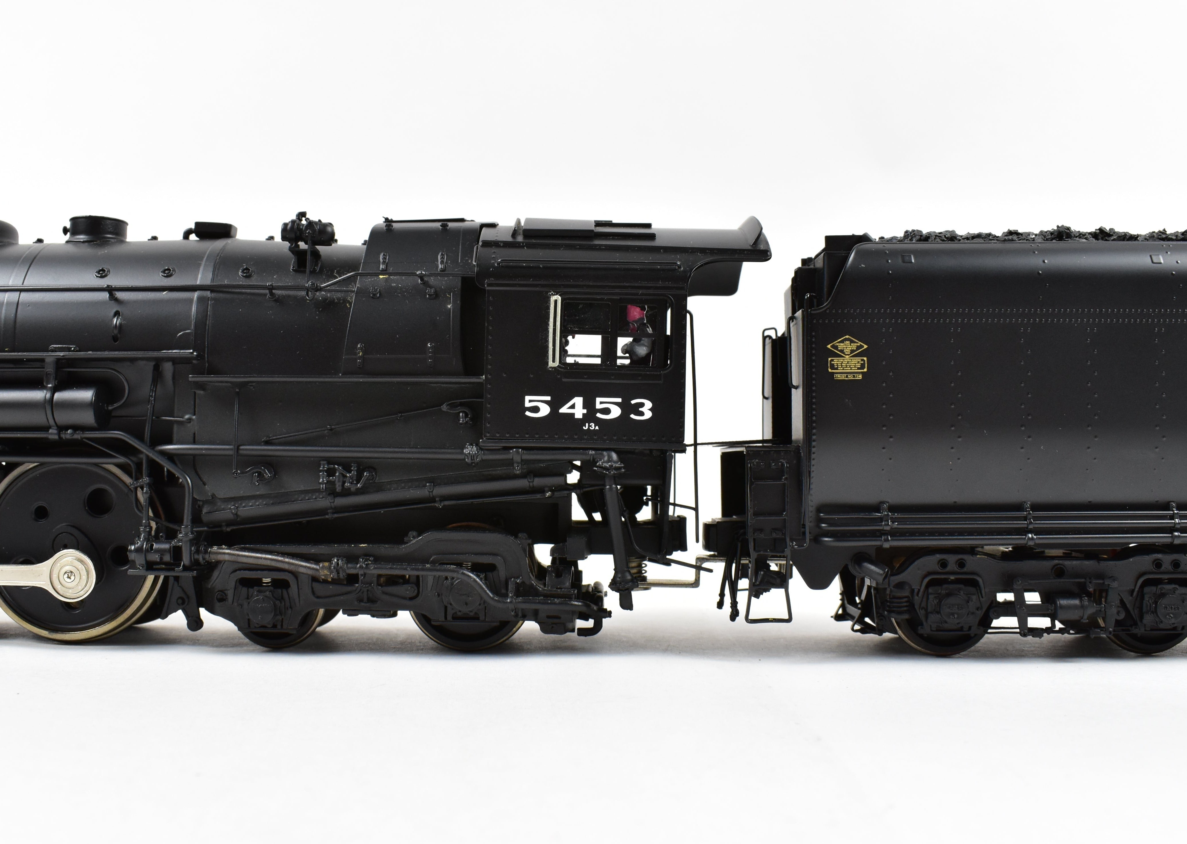 O Scale Model Train - Brass Sunset Models NYC New York Central J3A Hudson 4 - 6 - 4 FP Locomotive Model Number 5453