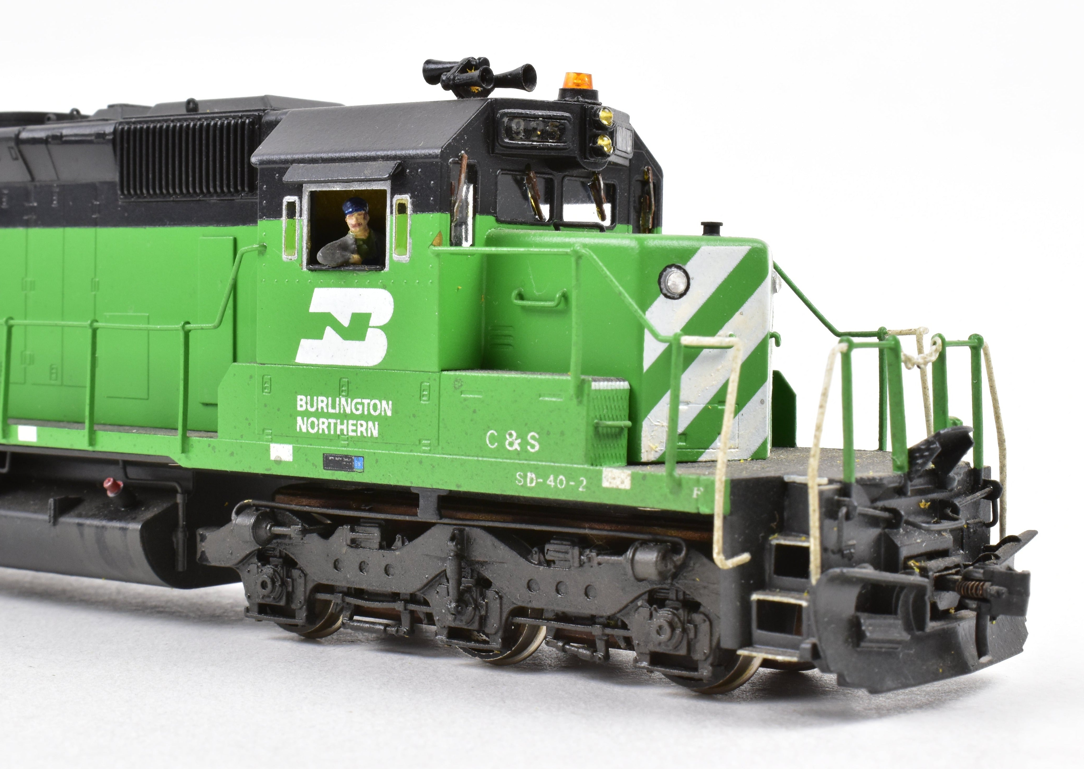 Custom Painted HO Brass Alco Models EMD SD40 - 2 Diesel for BN & C&S