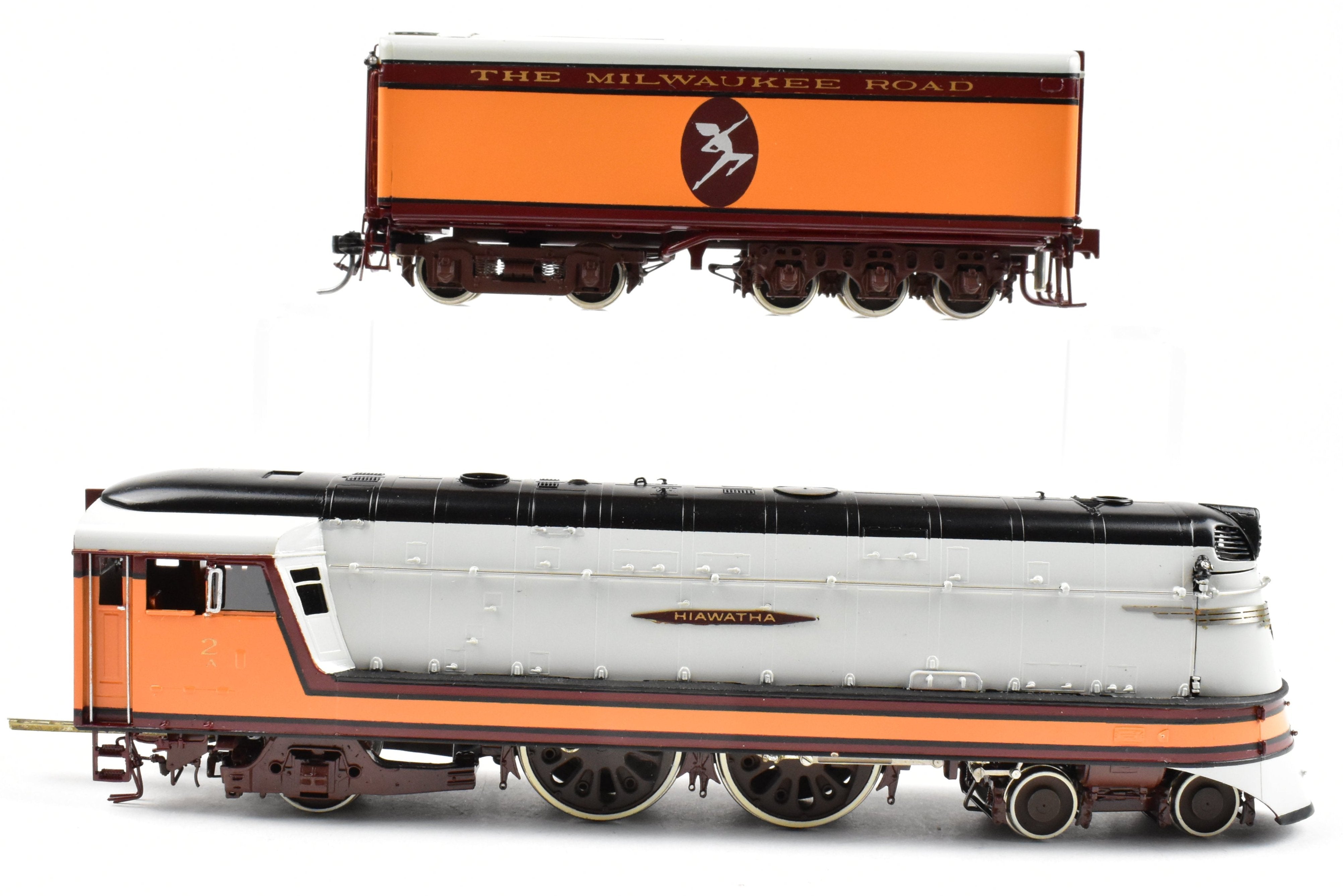 HO Scale Brass OMI MILW - Milwaukee Road A 4-4-2 Streamlined Atlantic Custom Painted #2