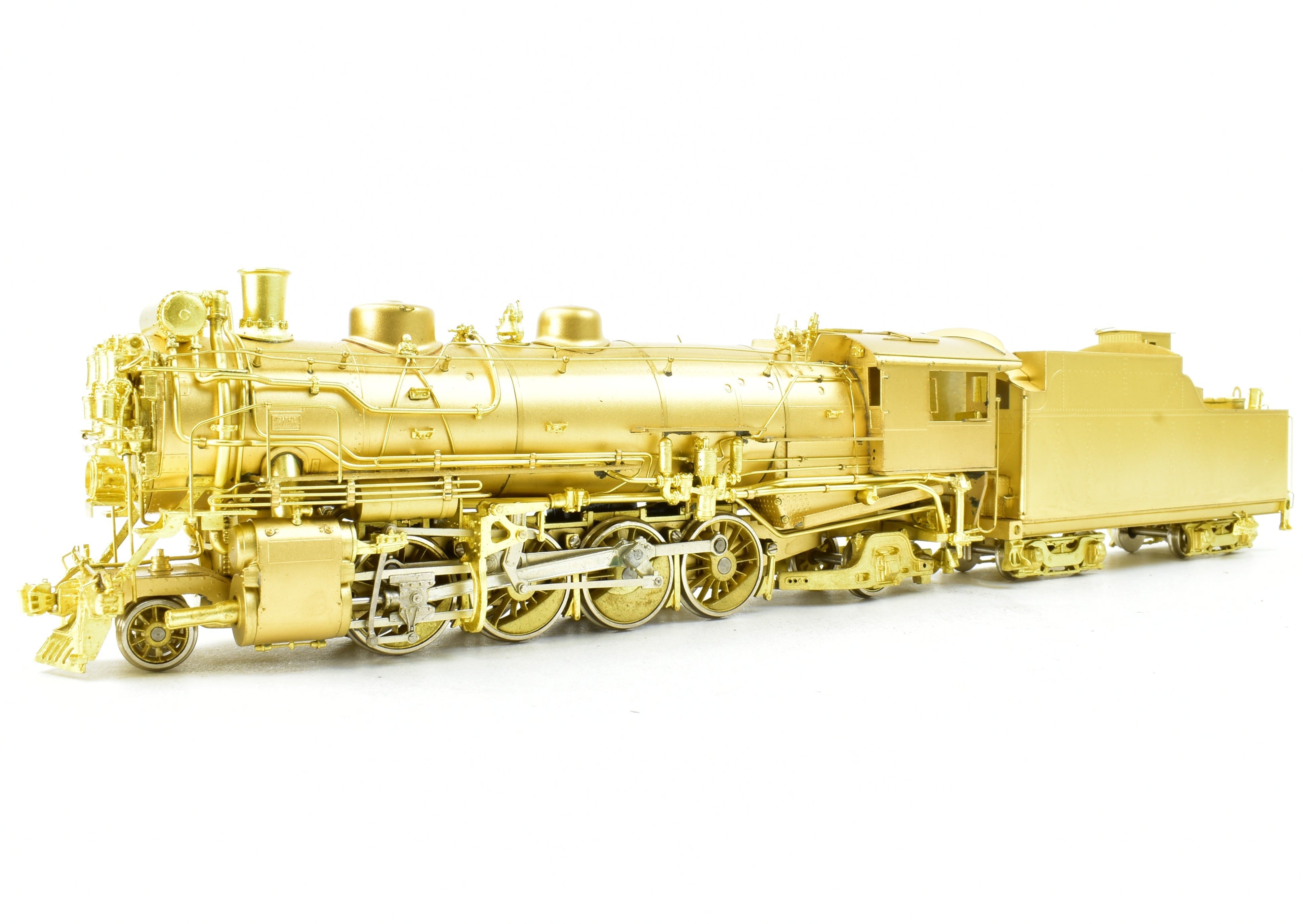 HO Scale Brass Model Train - Key Imports Classic Northern Pacific W - 5 1846 Class 2 - 8 - 2 Mikado Locomotive with Elesco Feedwater Heater
