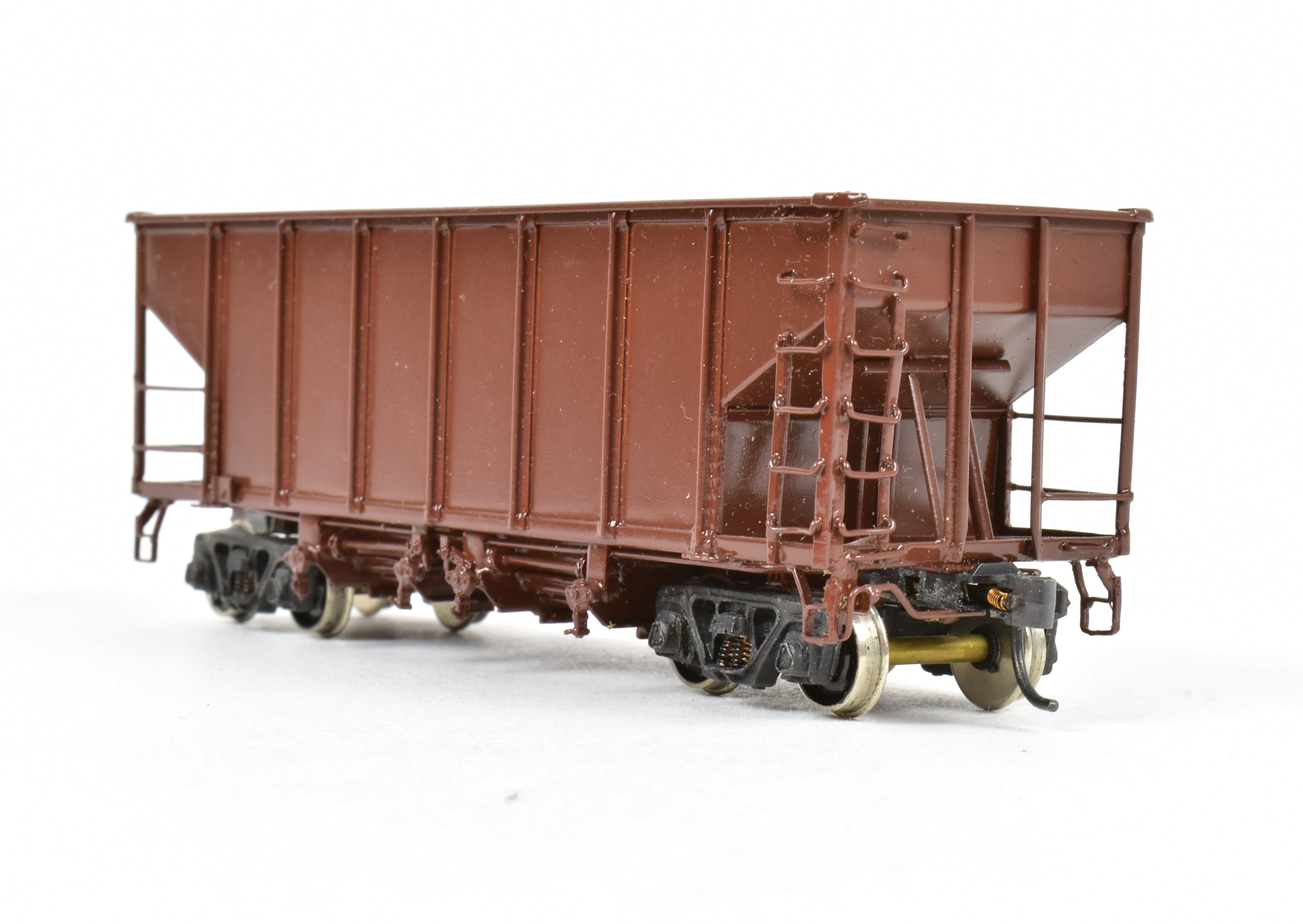 HO Scale Brass Precision Scale Co. (PSC) Southern Pacific (SP) 100-Ton Ballast Car with Factory Paint Finish