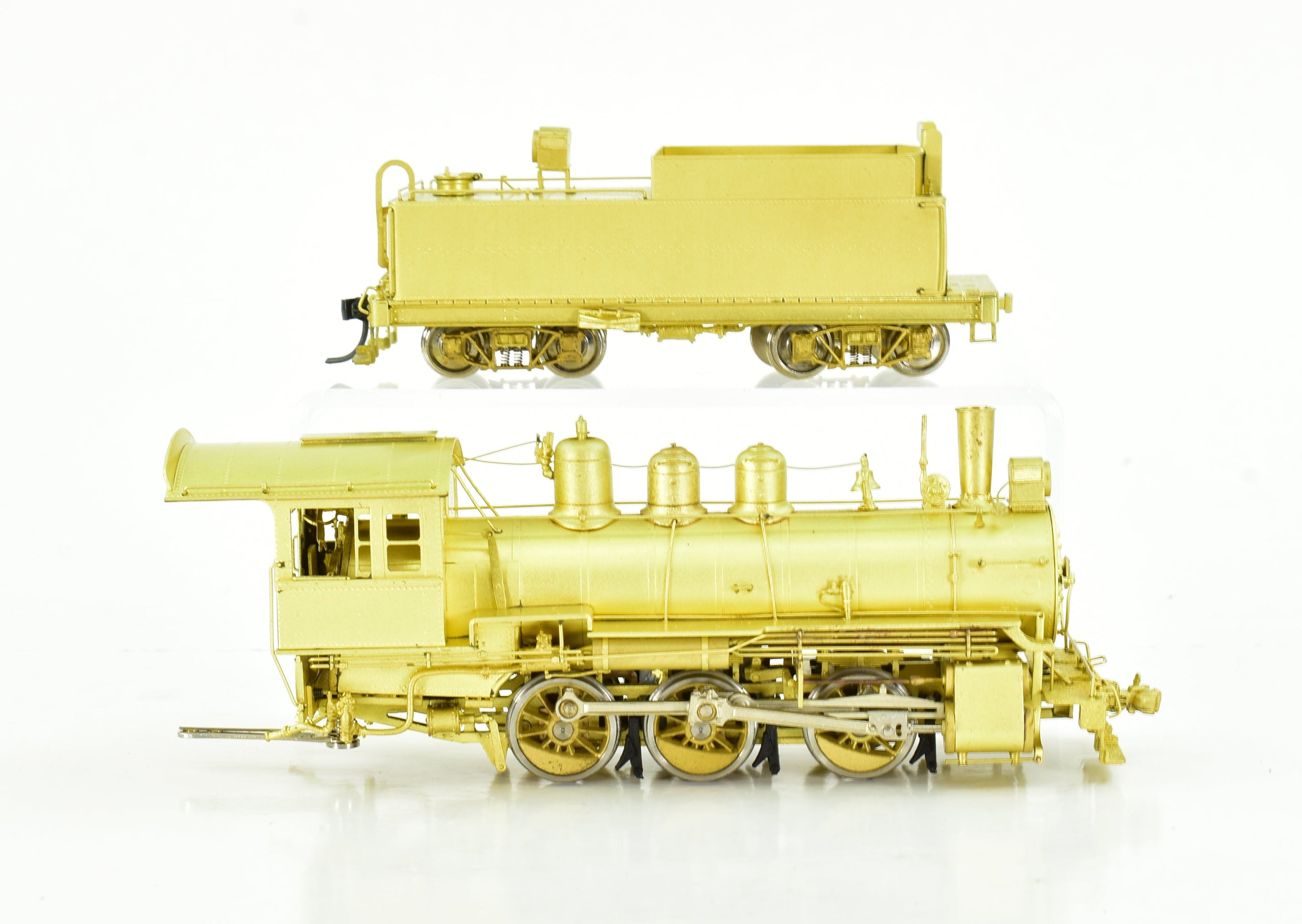HO Scale Brass Model Train - Oriental Limited CB&Q - Burlington Route G - 8 0 - 6 - 0 Cross Compound Air Pump Replica
