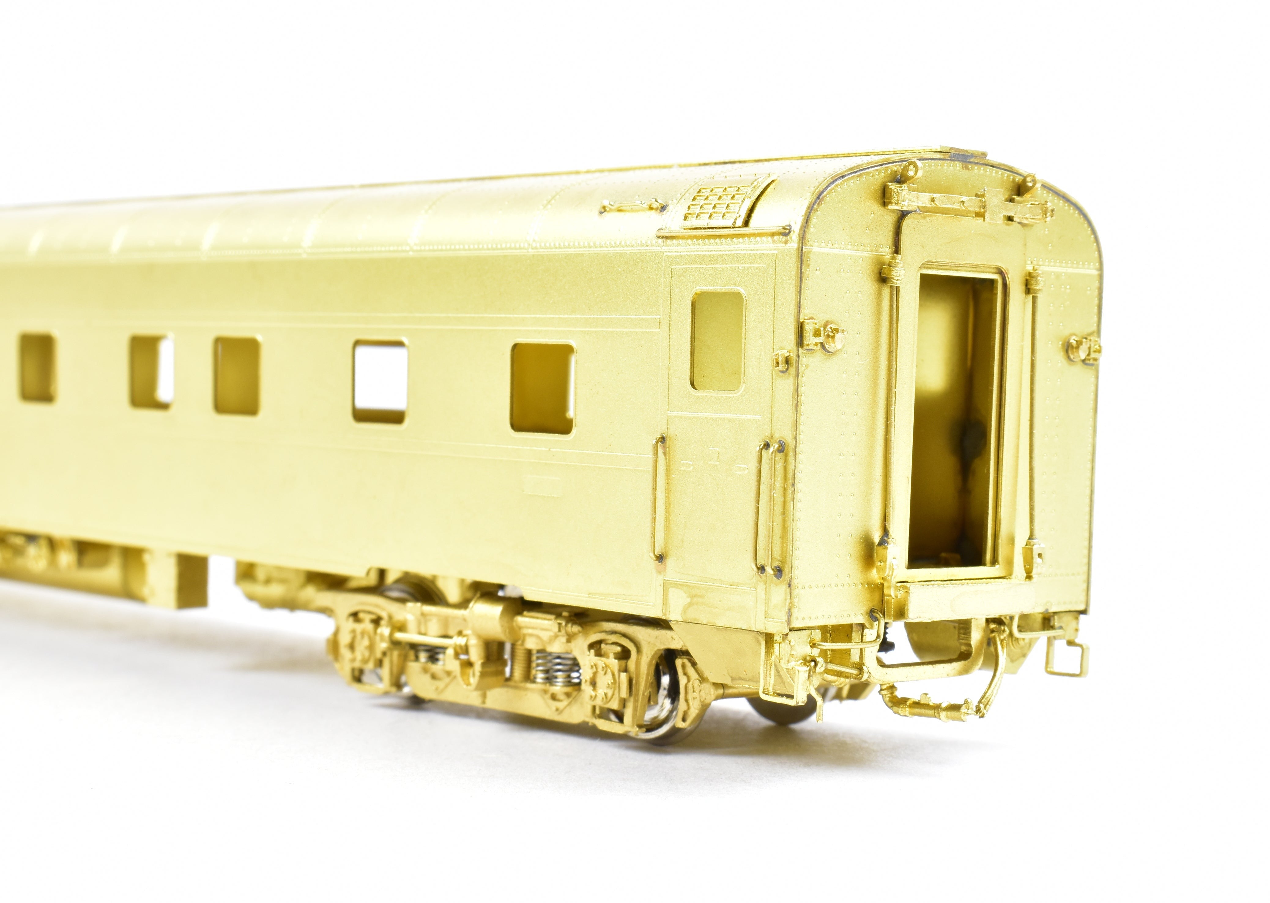 HO Scale Brass Model of Union Pacific Western Series 4-Bedroom 12-Roomette Sleeper by Wasatch Model Co.