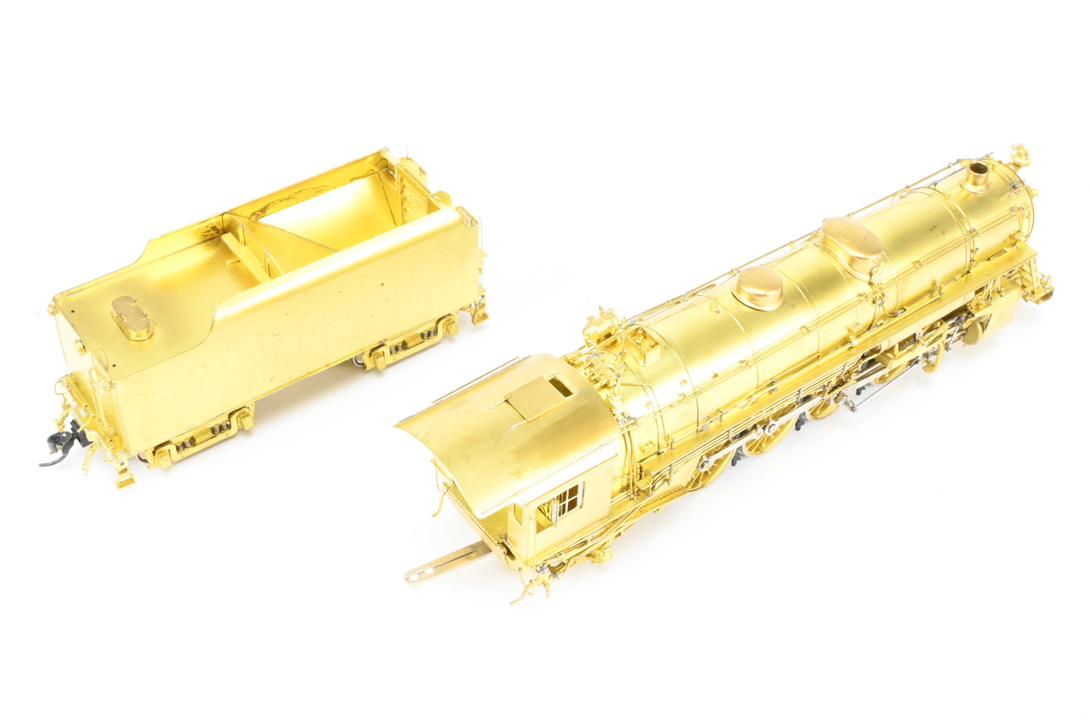 HO Scale Brass Model Train - Overland Models DL&W - Lackawanna P - 1 Class 4 - 8 - 2 Mountain Locomotive Replica
