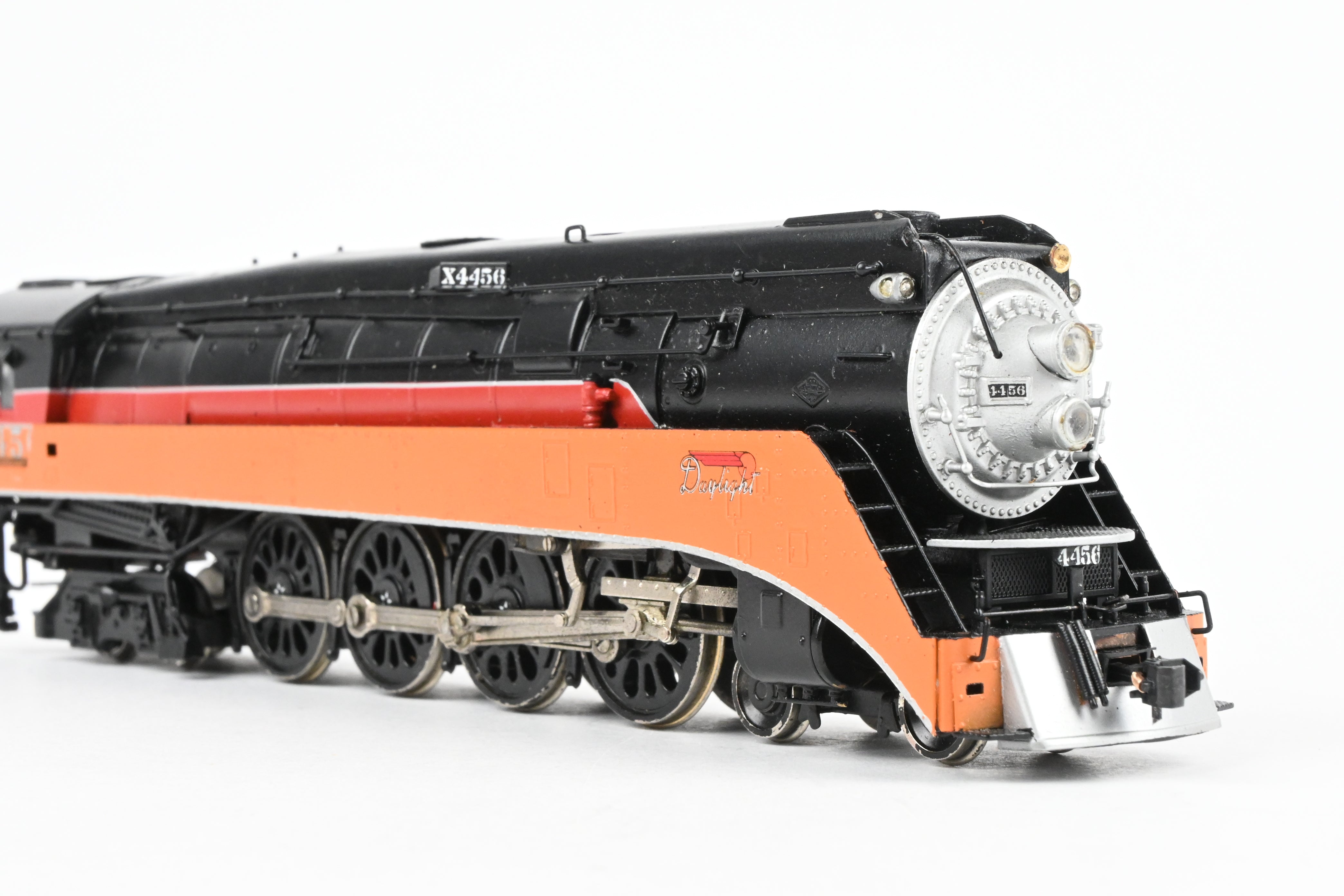 HO Scale Brass Model Train by Westside Model Co., Representing Southern Pacific Class GS - 4 4 - 8 - 4 Locomotive, Factory Painted in Daylight Scheme with #4456, Equipped with Tsunami2 DCC and Sound System