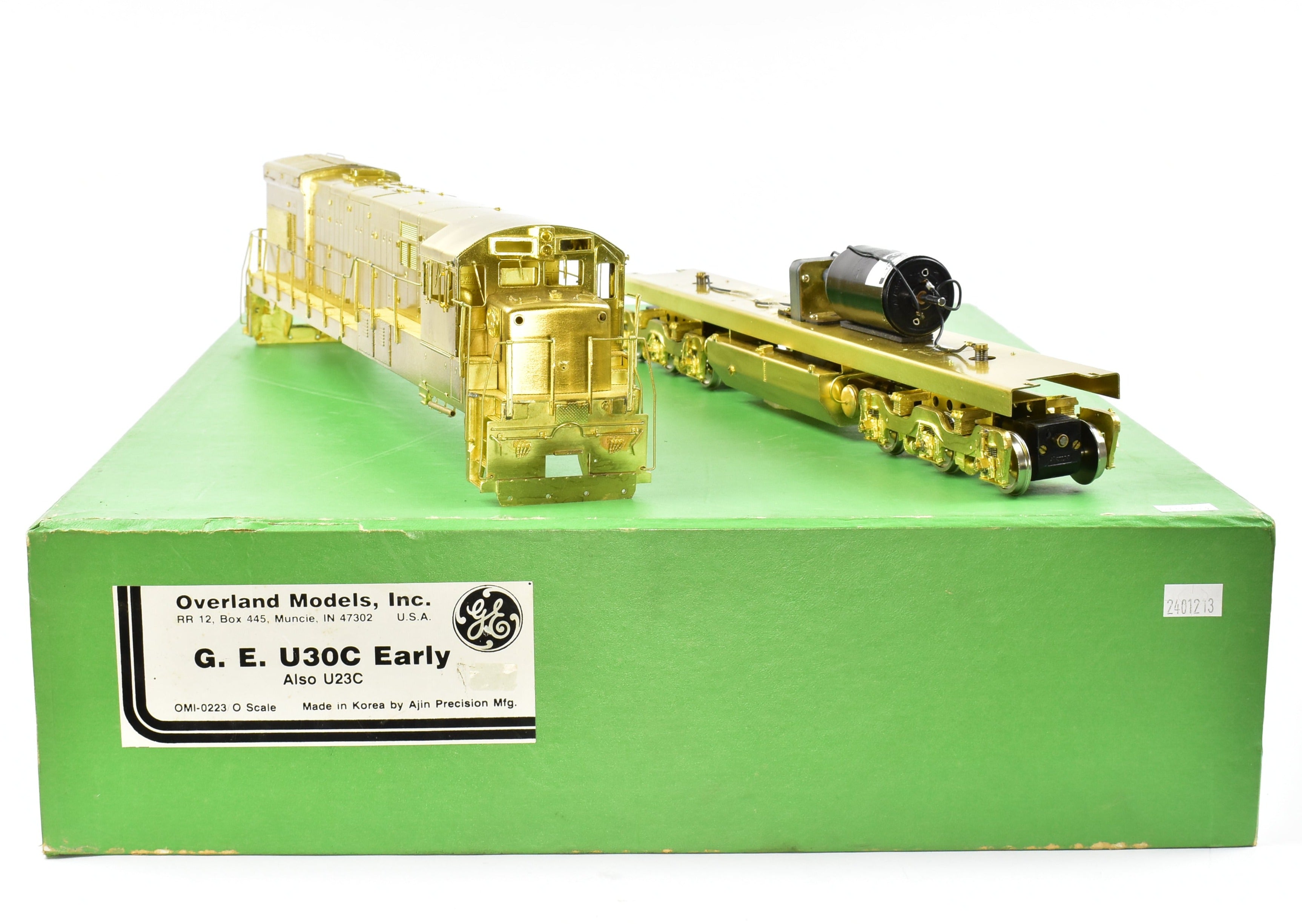 1:48 O Scale Brass GE U-30C Early Model by Overland Models, Inc.