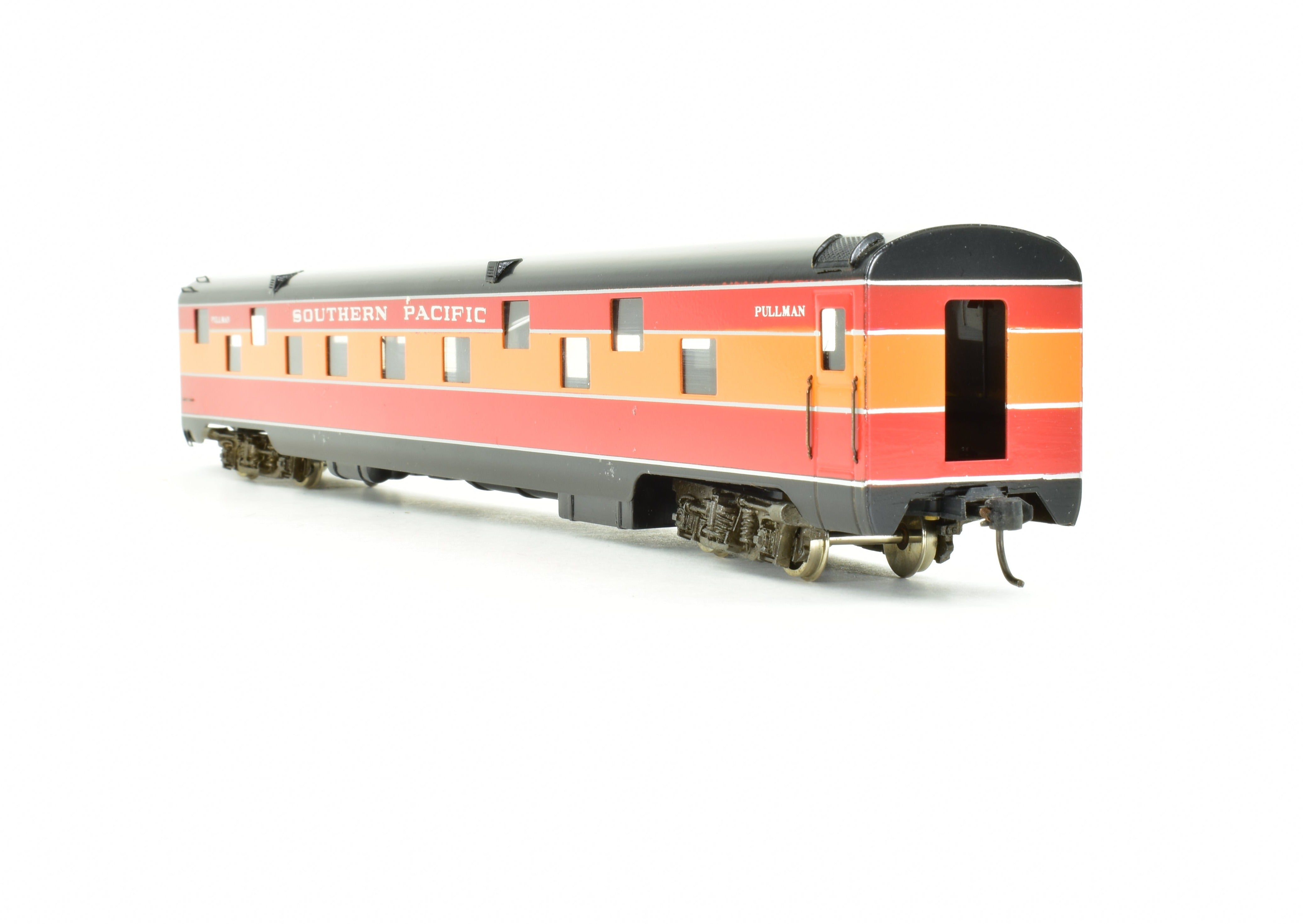 HO Scale Brass Balboa SP - Southern Pacific Daylight Pullman Train Car with Factory Painting