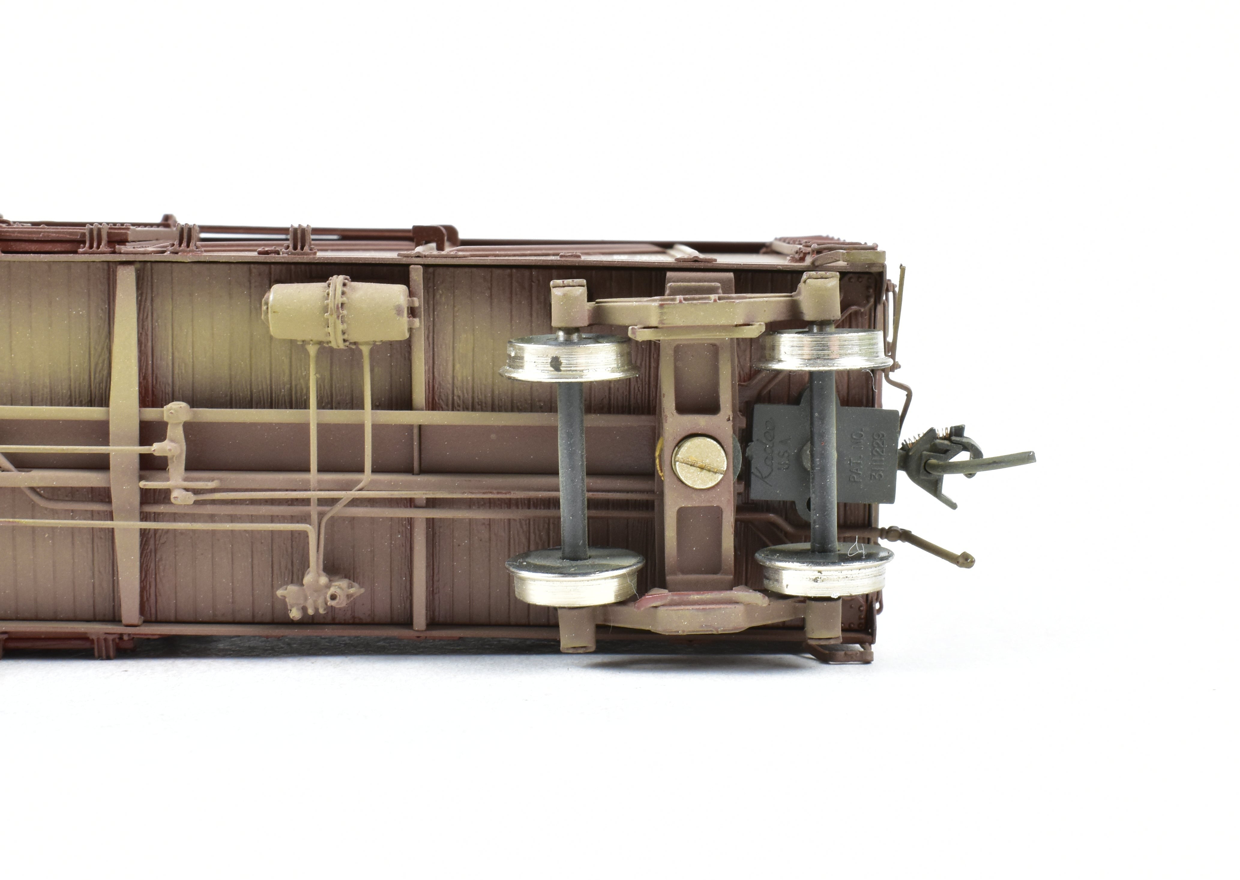 Weathered HO Brass Southern Pacific Class B - 50 - 15 Box Car FP #32284 by Challenger Imports
