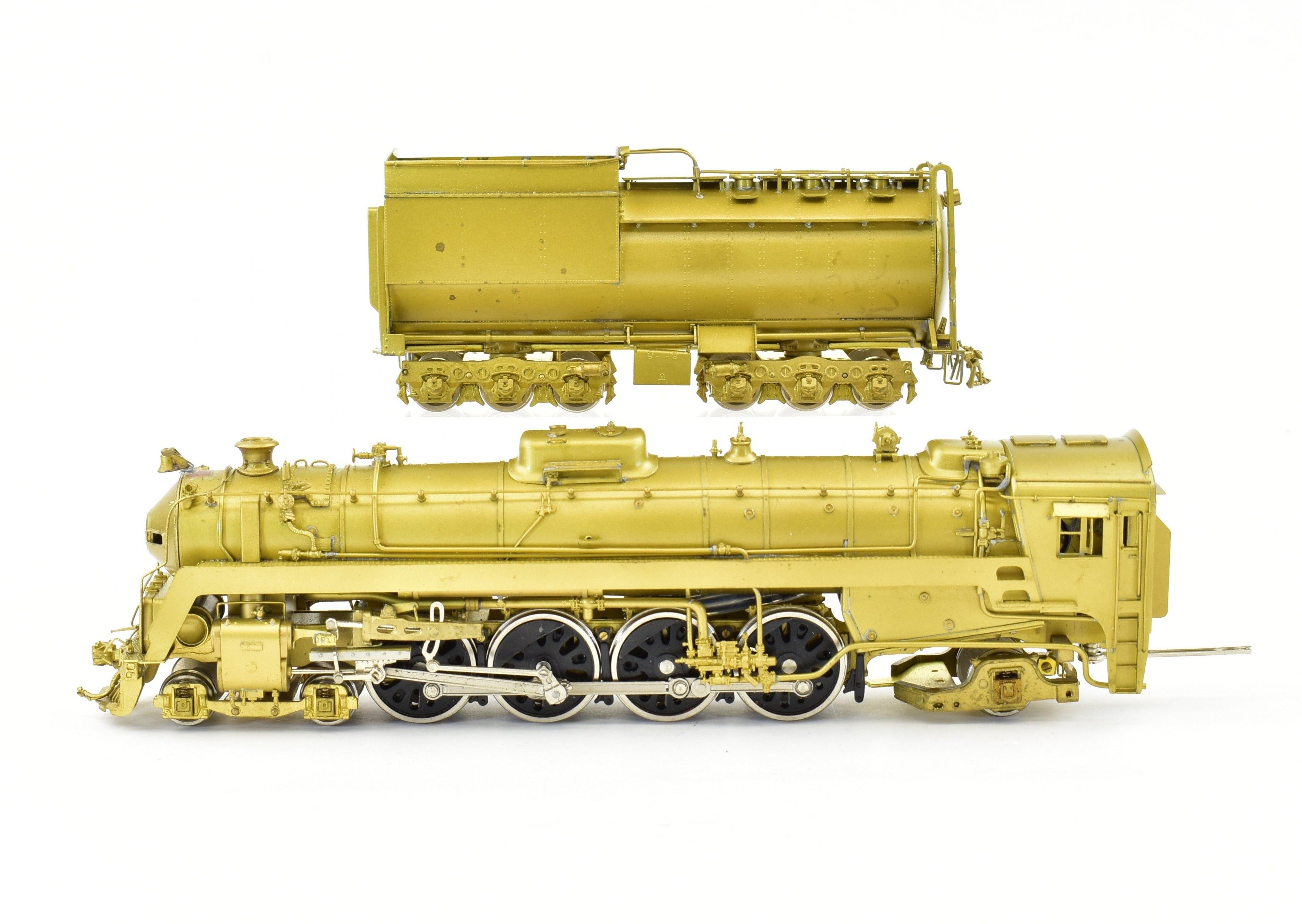 HO Scale Brass Van Hobbies Canadian National Railway 4-8-2 Mountain Locomotive #6060