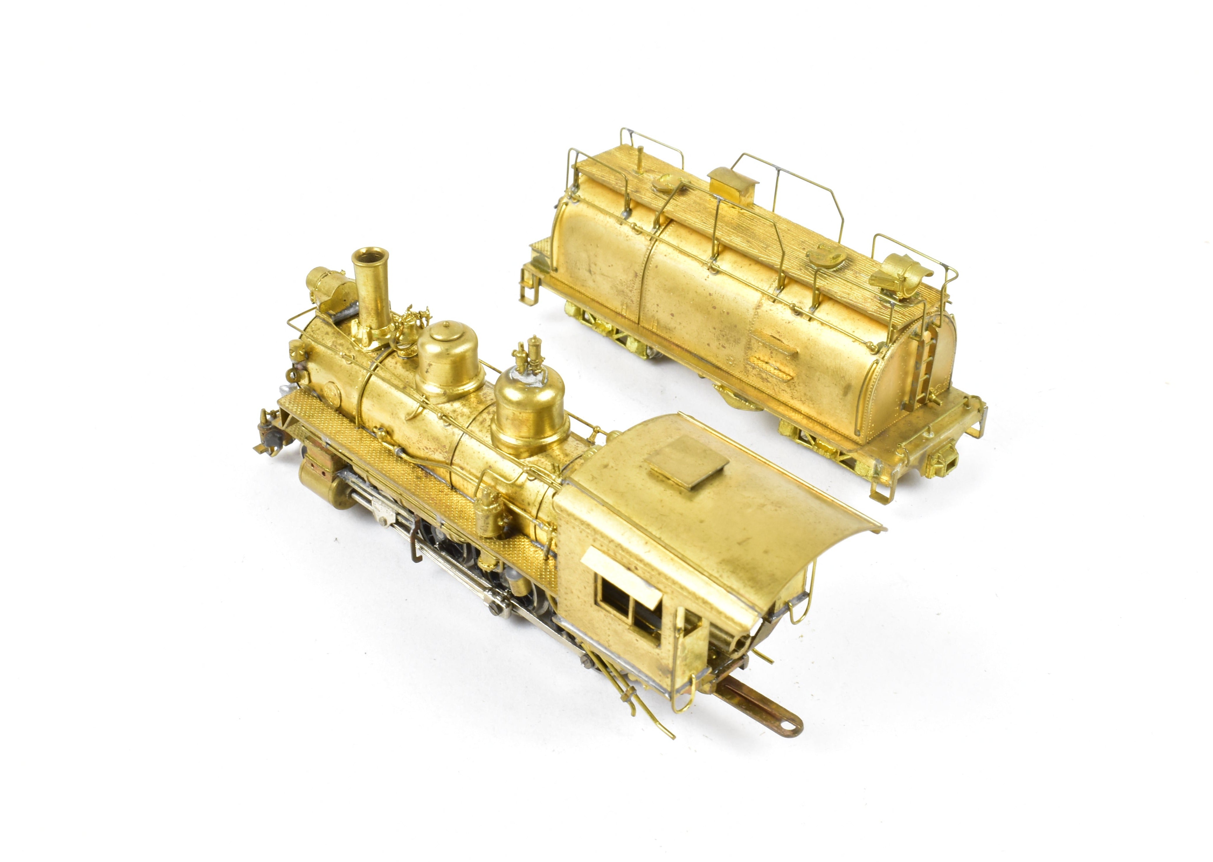 HOn3 Scale Brass Pacific Fast Mail (PFM) - United Southern Pacific No. 9 4-6-0 Tender Drive Model Train