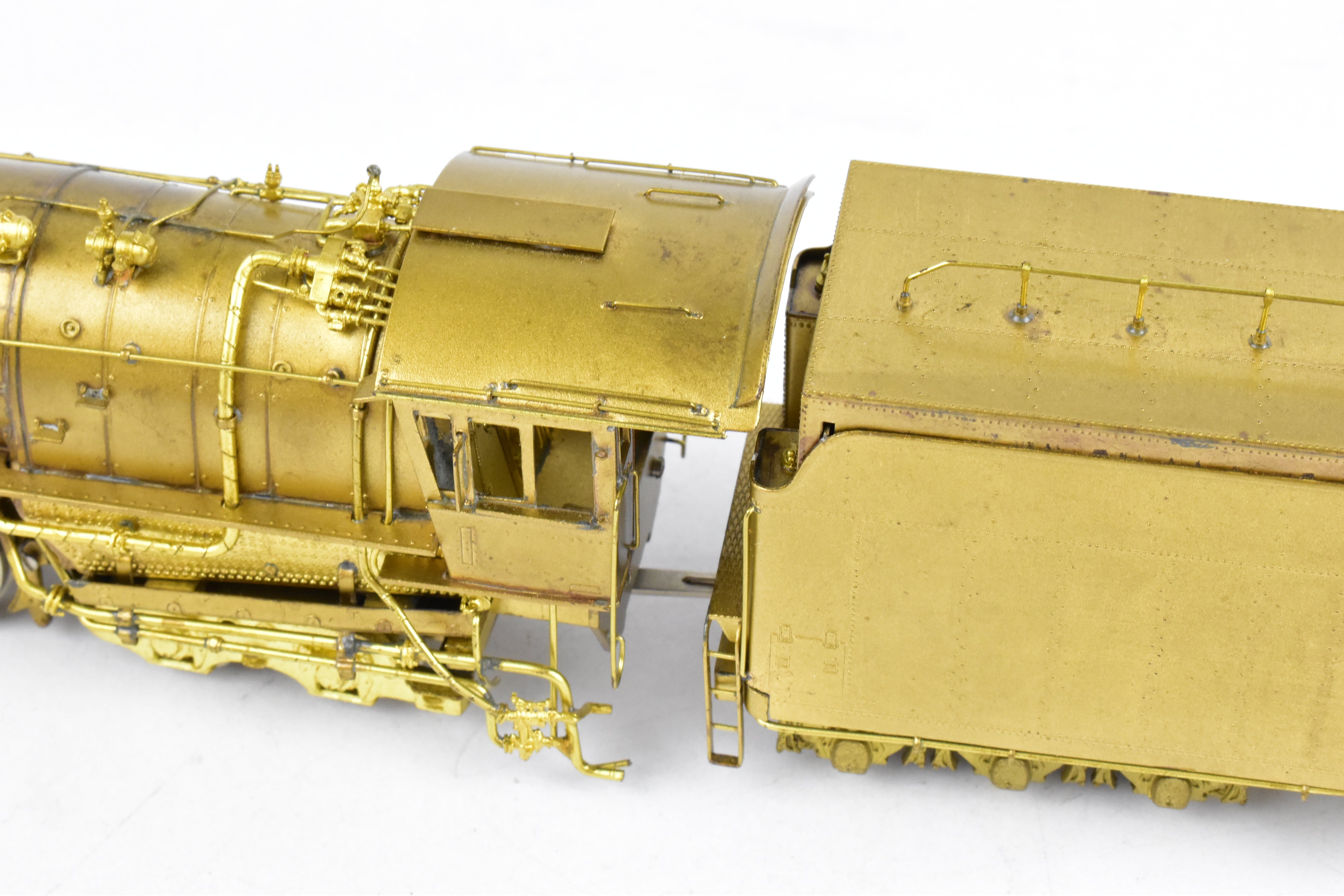 High - Quality HO Scale Brass Model Train - Sunset Models CB&Q - Burlington Route S - 4 Class 4 - 6 - 4 Hudson Locomotive
