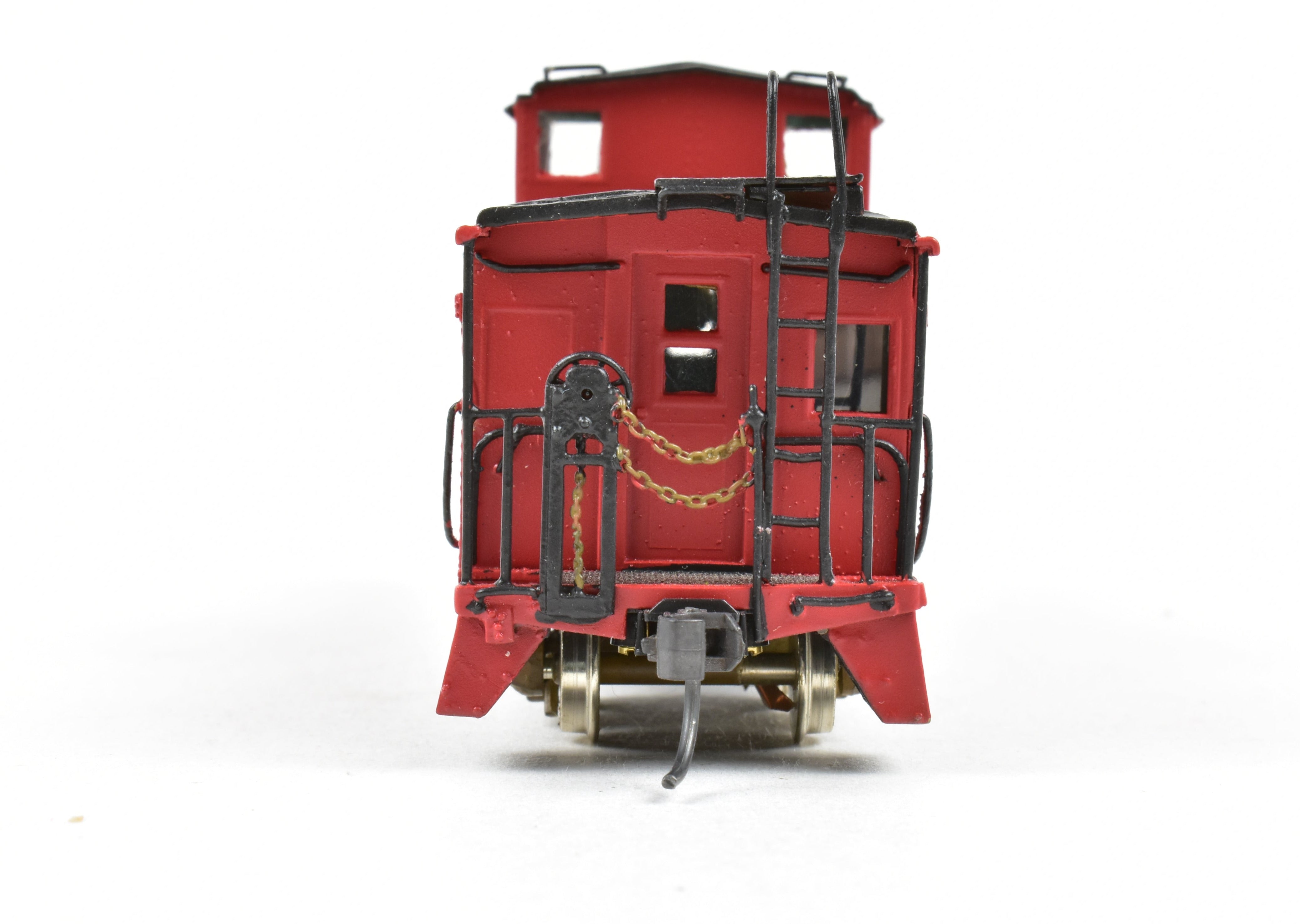 HO Brass OMI Norfolk & Western Private Road Steel Caboose Model by Overland Models