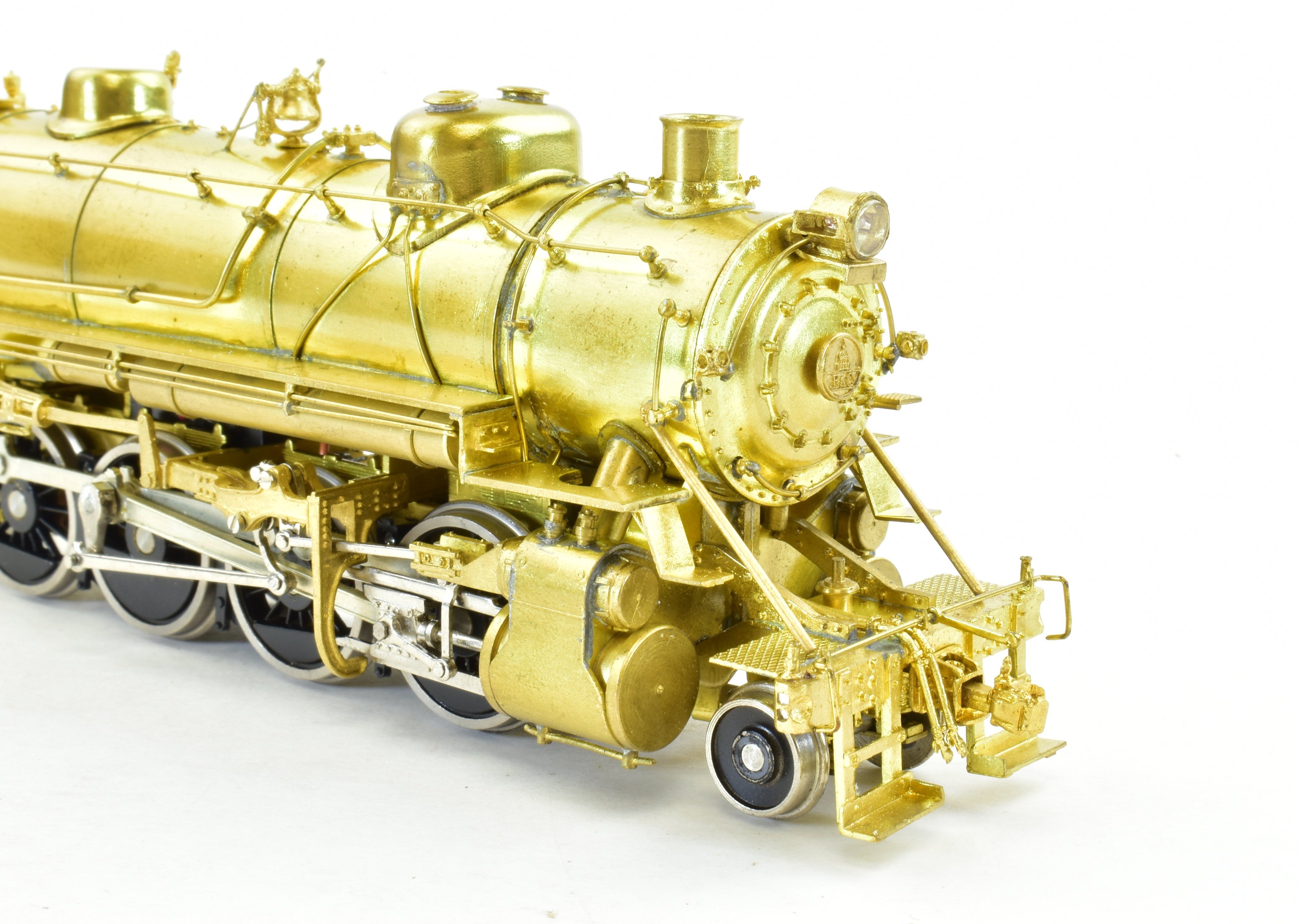 HO Scale Brass Precision Scale Co. B&O Q-4 2-8-2 Mikado Locomotive Model